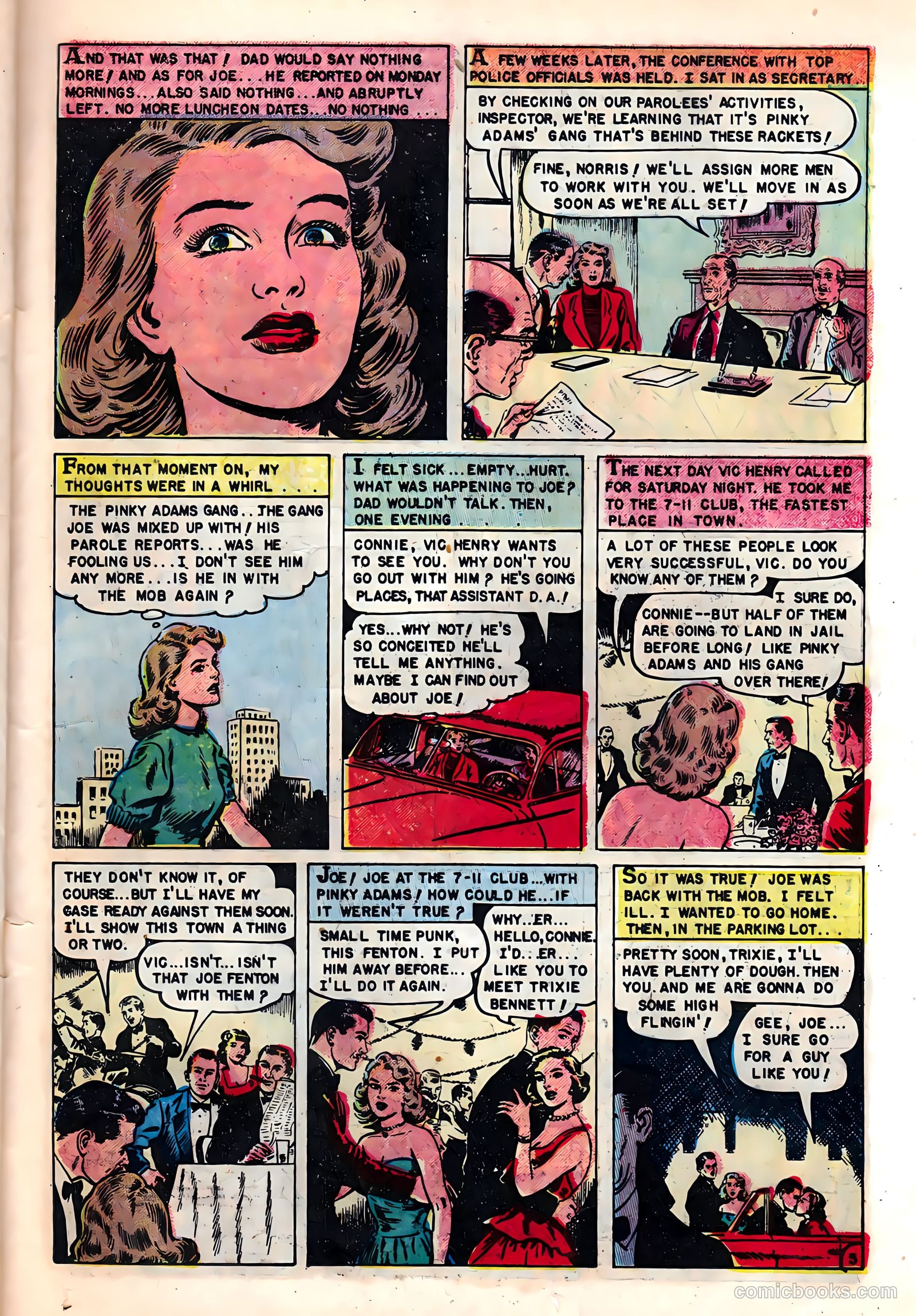 Romantic Hearts #11 (1953) — page 23 of 36