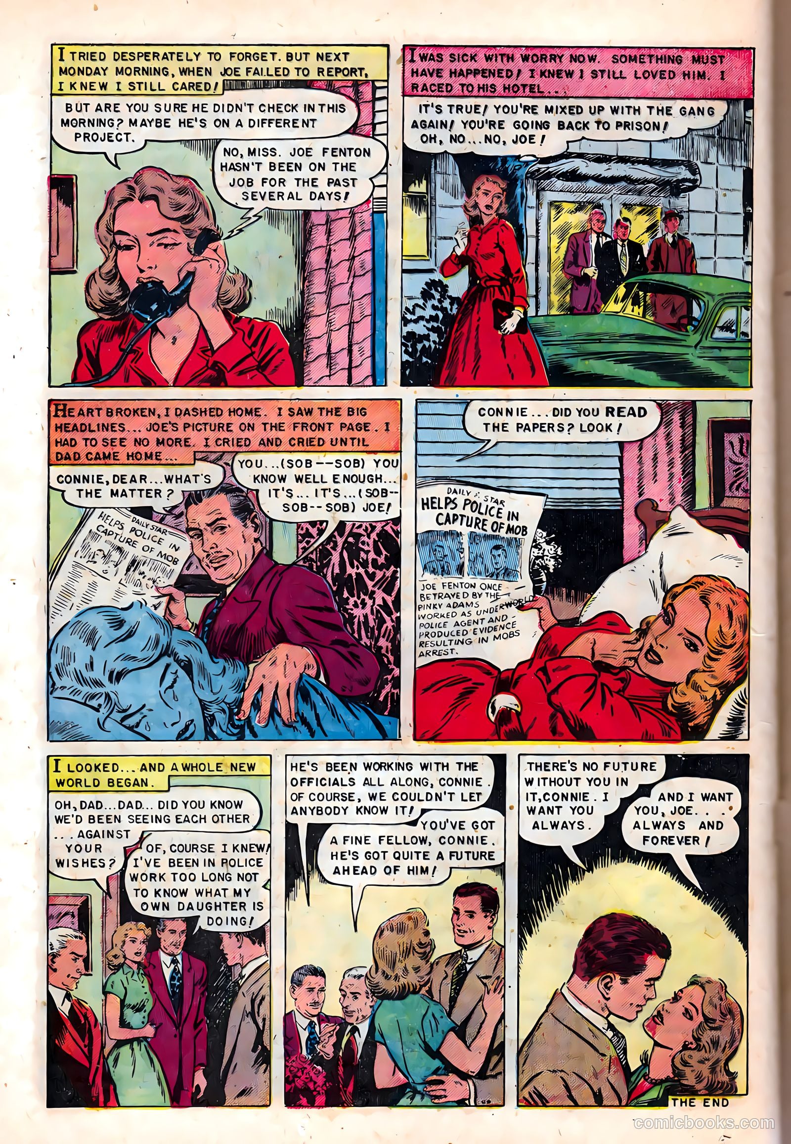 Romantic Hearts #11 (1953) — page 24 of 36