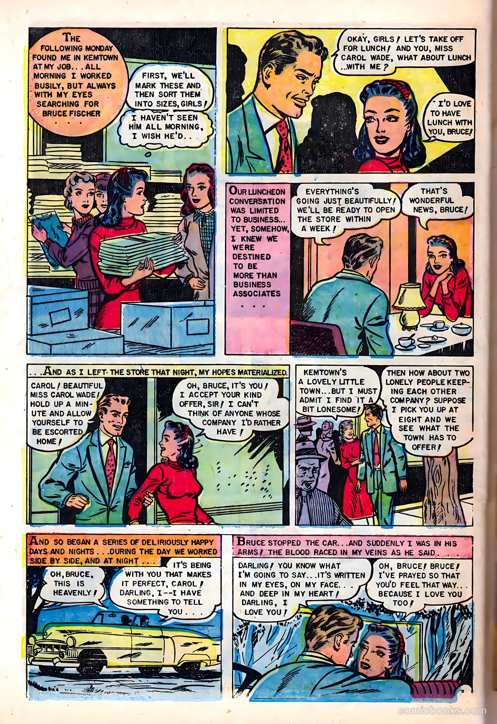 Romantic Hearts #11 (1953) — page 28 of 36