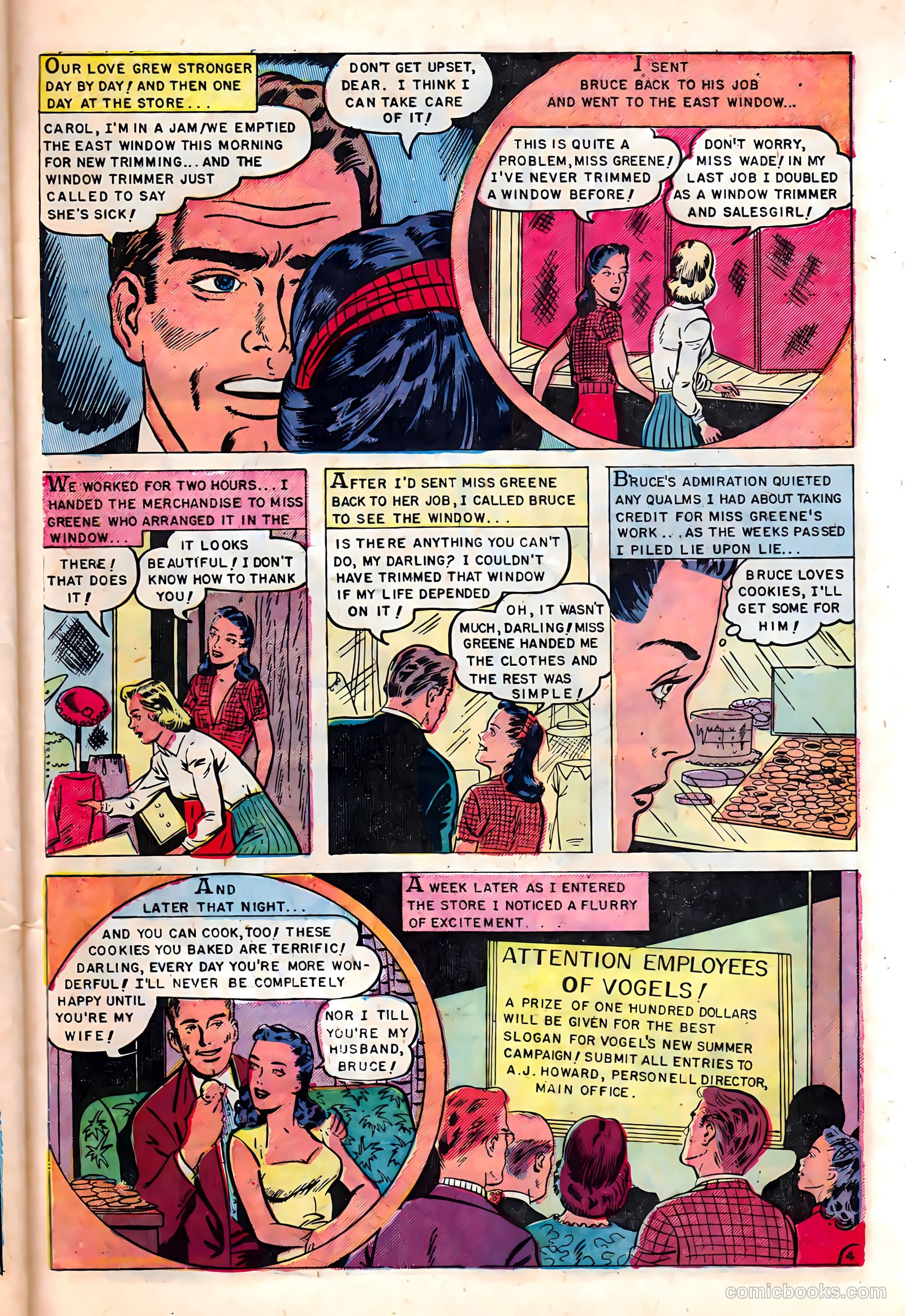 Romantic Hearts #11 (1953) — page 29 of 36