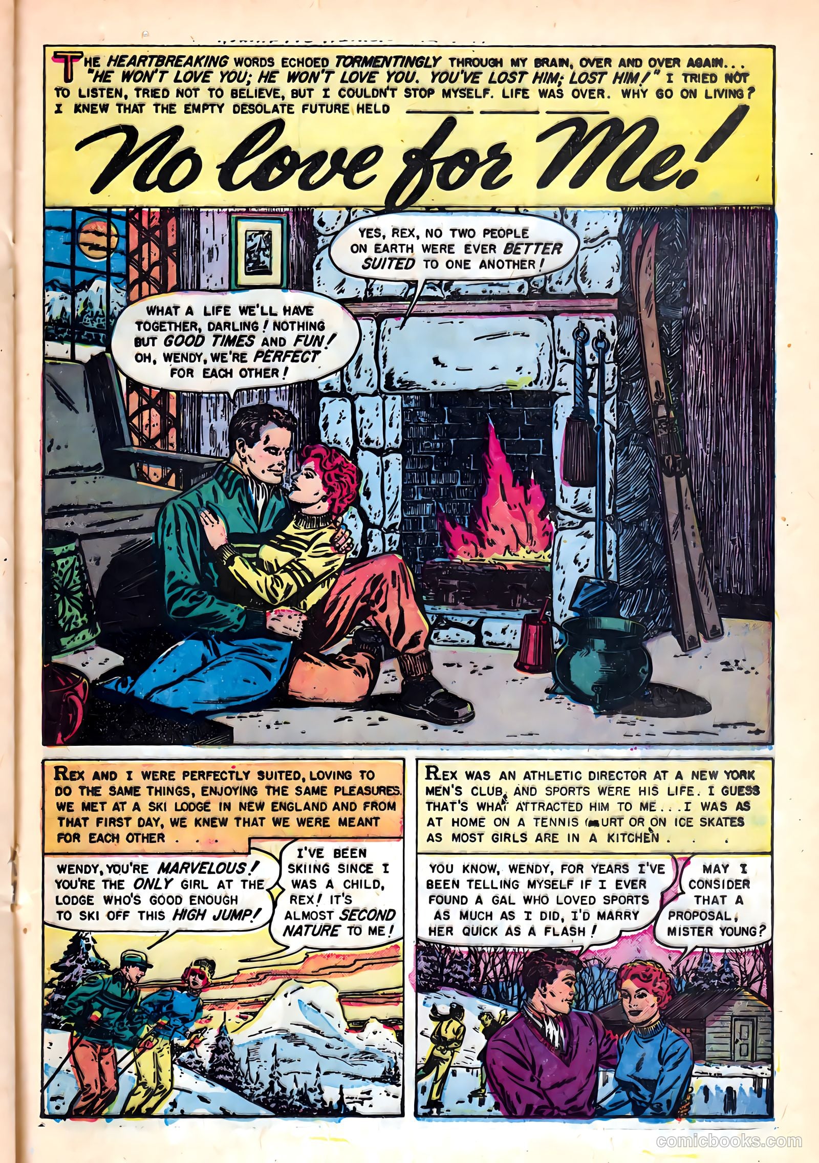 Romantic Hearts #12 (1955) — page 21 of 36