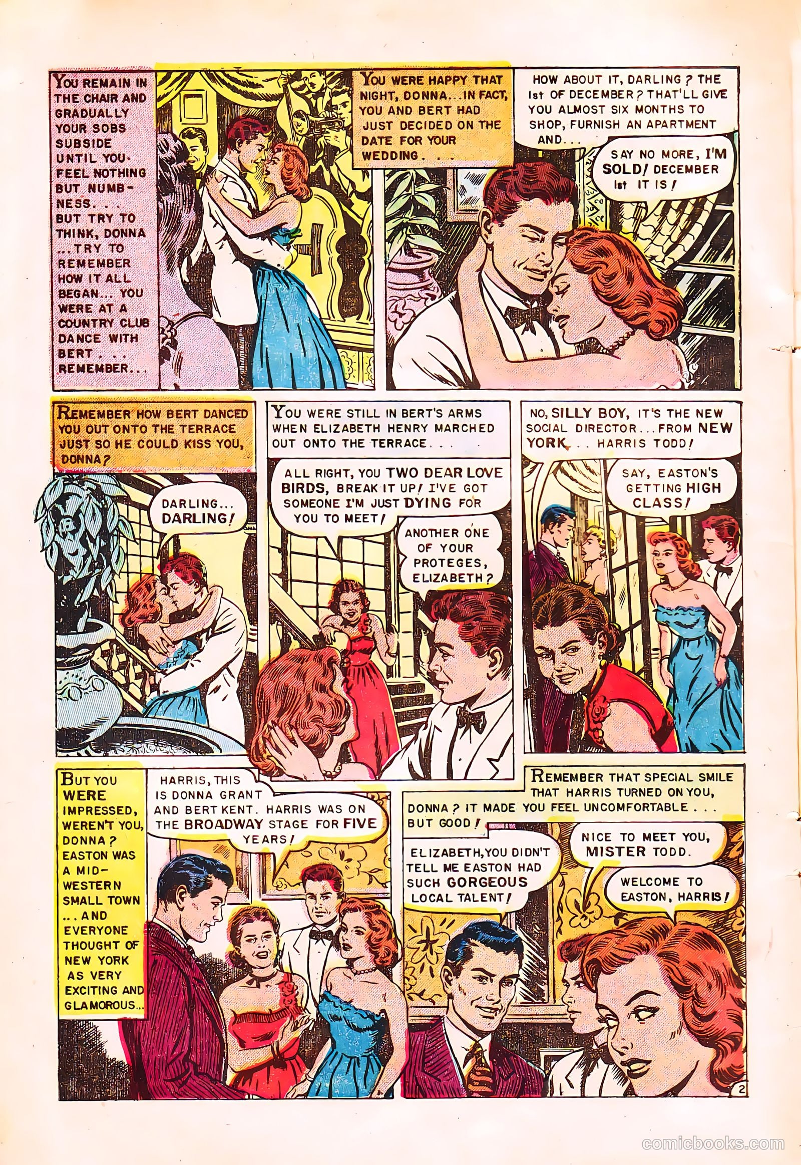 Romantic Hearts #2 (1951) — page 4 of 36