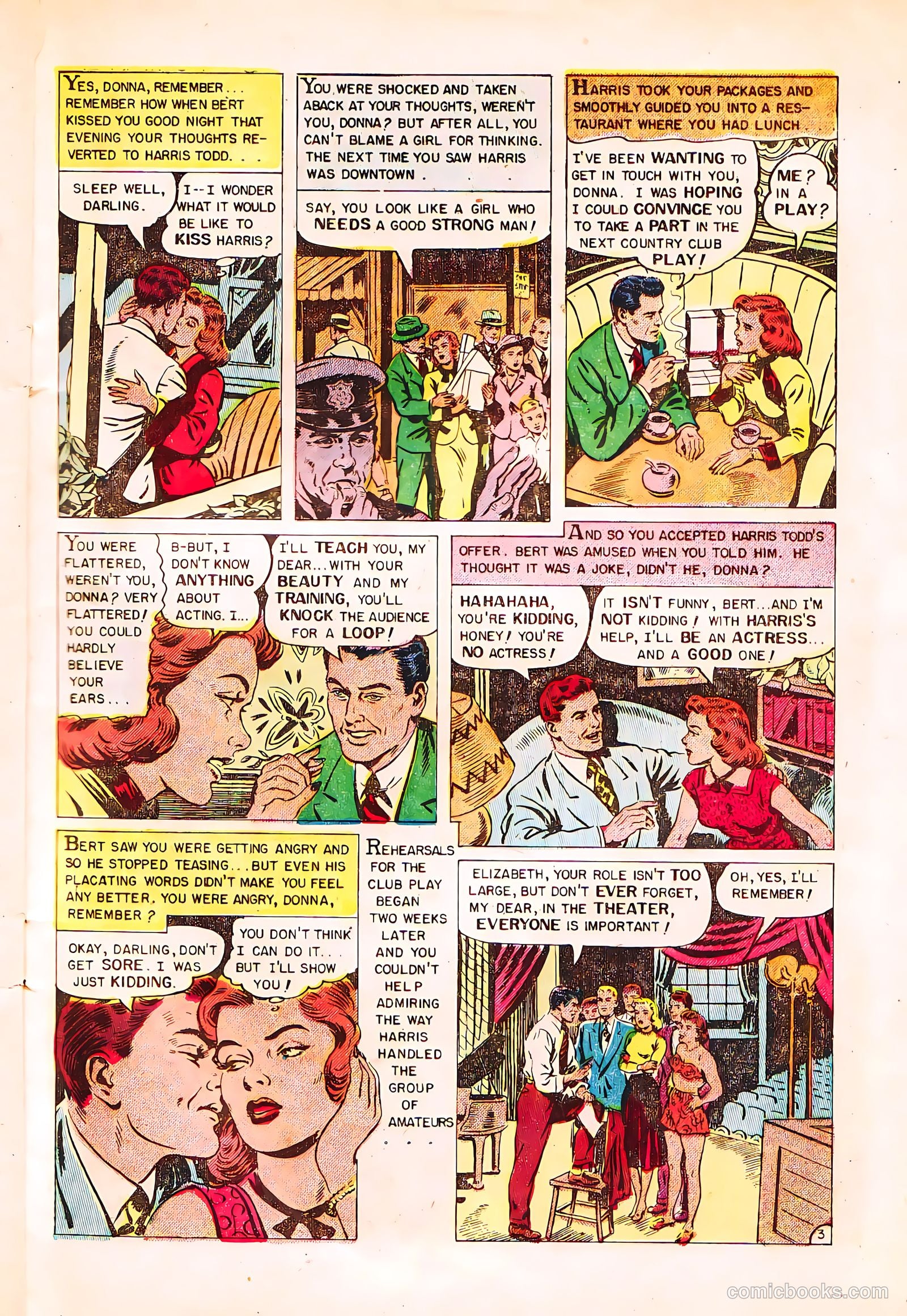 Romantic Hearts #2 (1951) — page 5 of 36