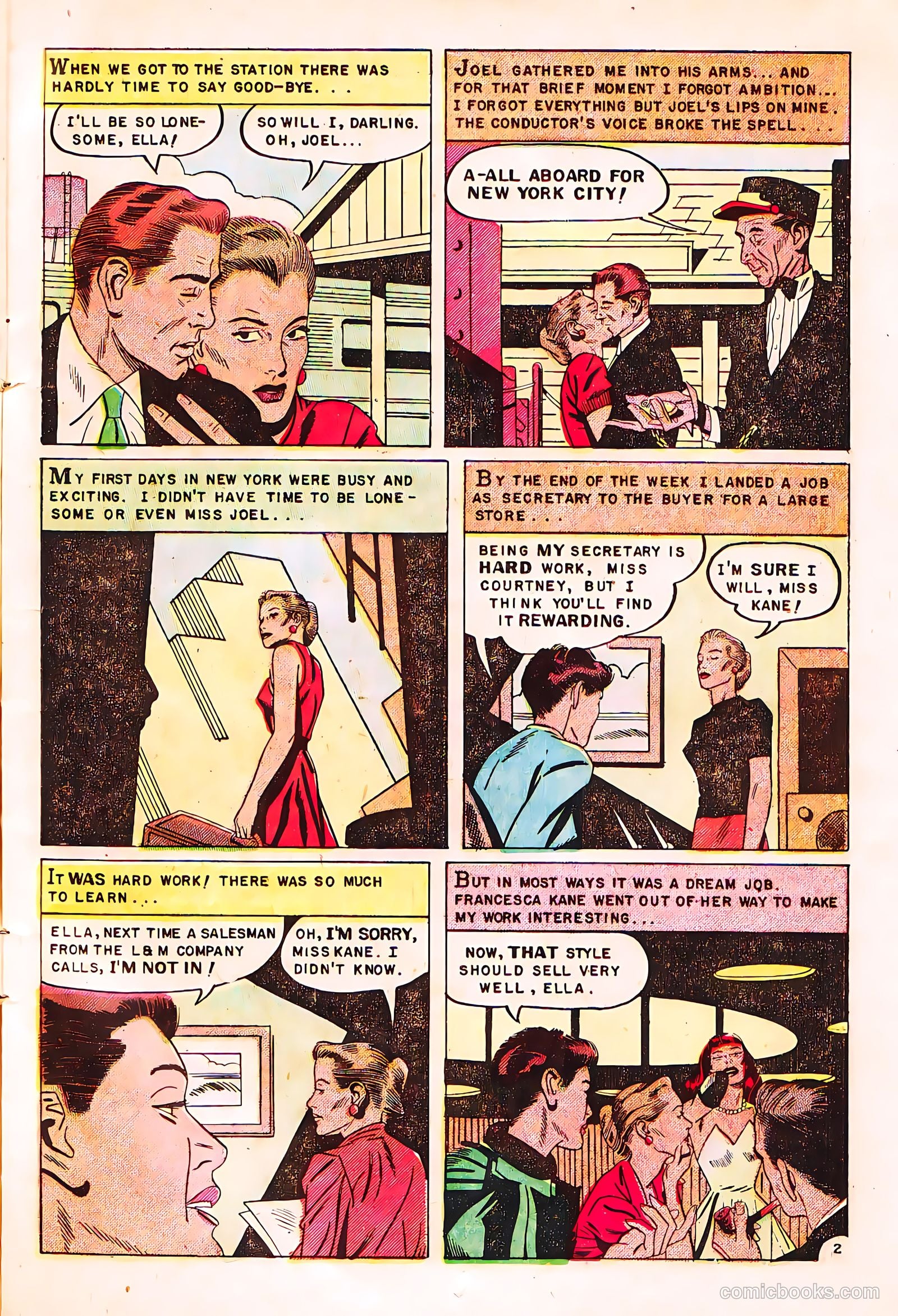 Romantic Hearts #2 (1951) — page 11 of 36