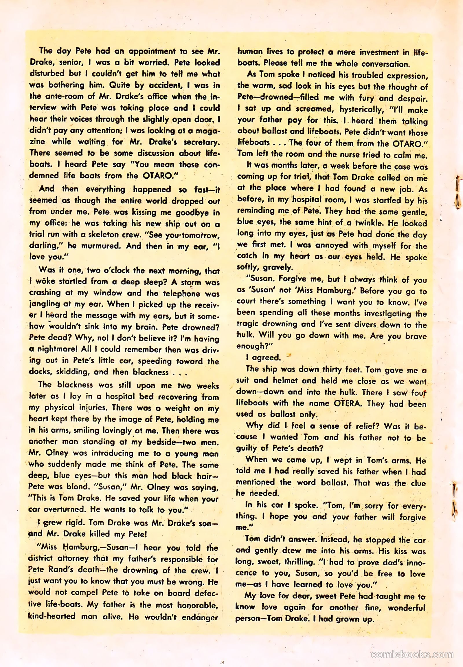 Romantic Hearts #2 (1951) — page 18 of 36