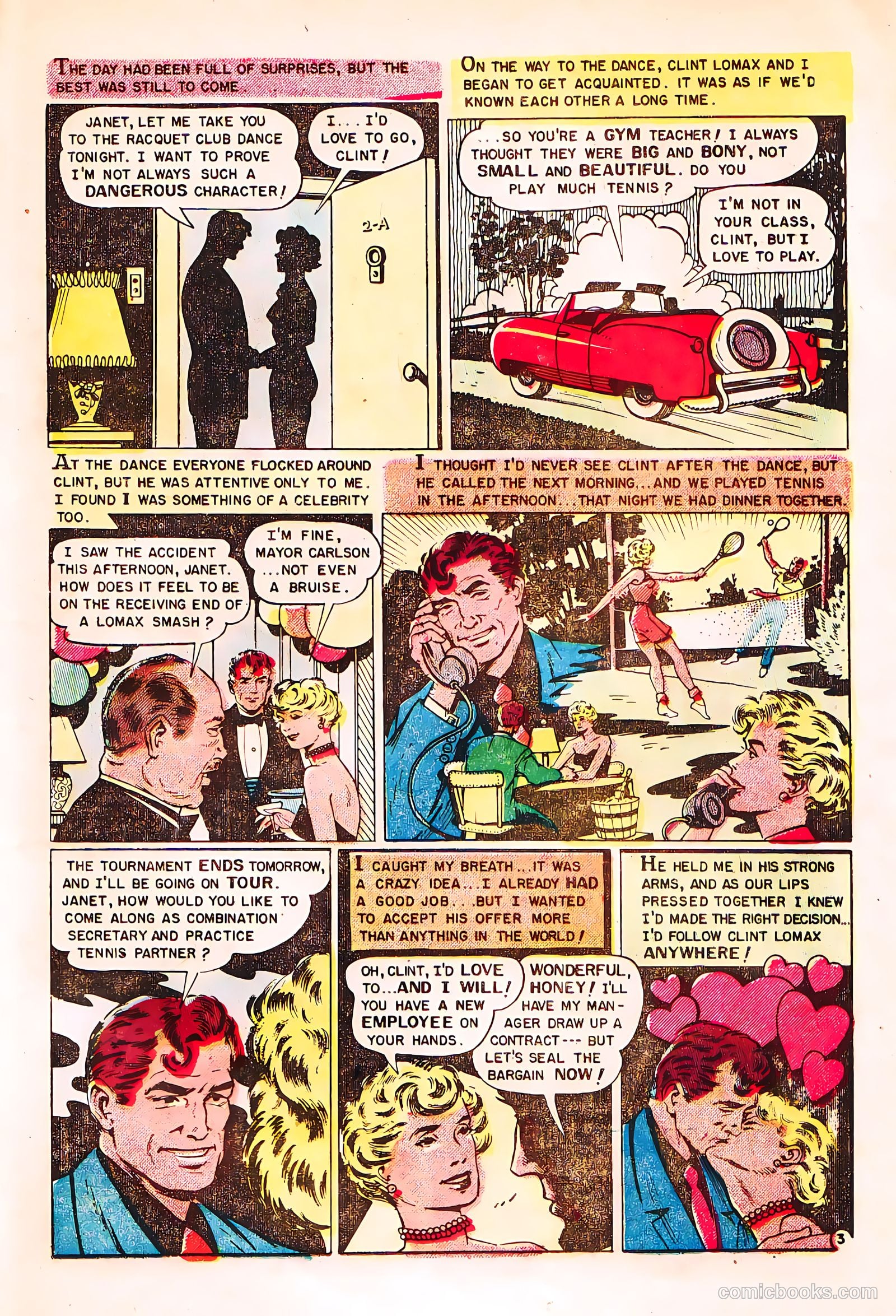 Romantic Hearts #2 (1951) — page 21 of 36