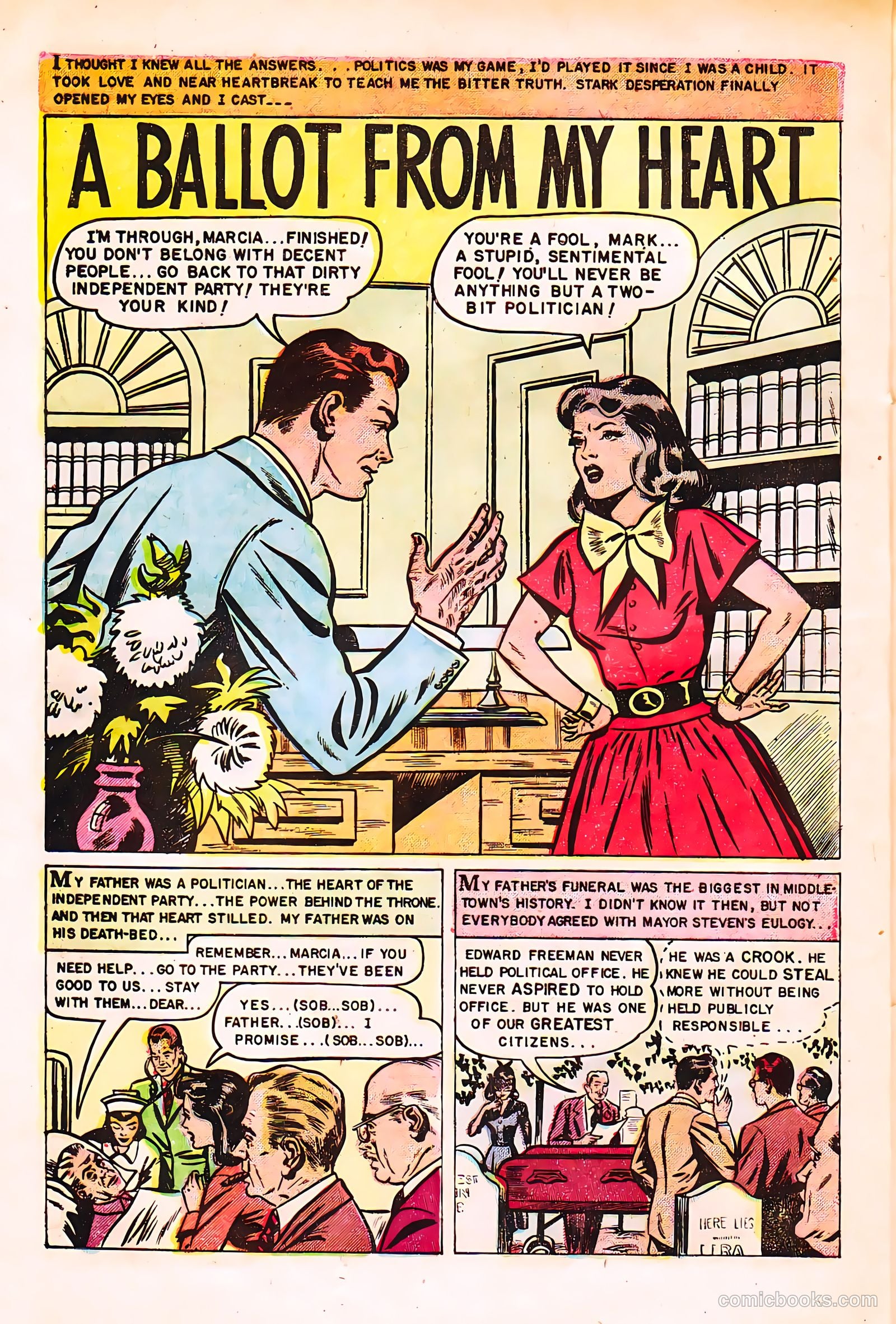 Romantic Hearts #2 (1951) — page 26 of 36