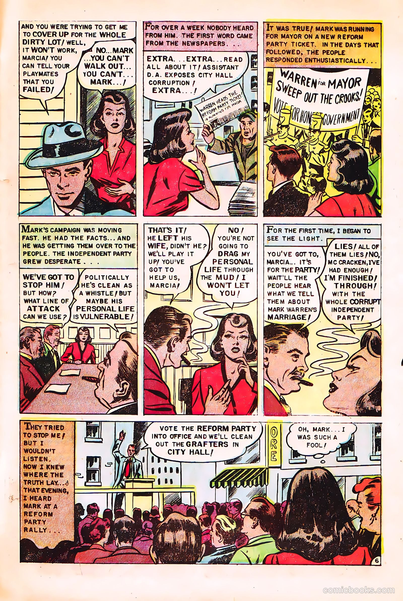 Romantic Hearts #2 (1951) — page 31 of 36
