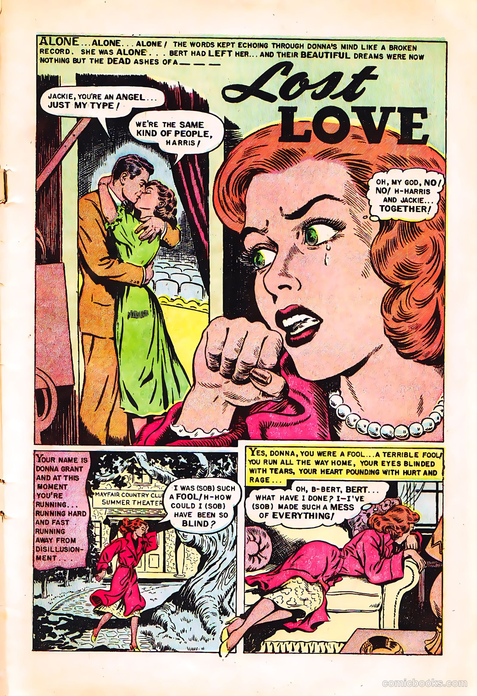 Romantic Hearts #2 (1953) — page 3 of 36
