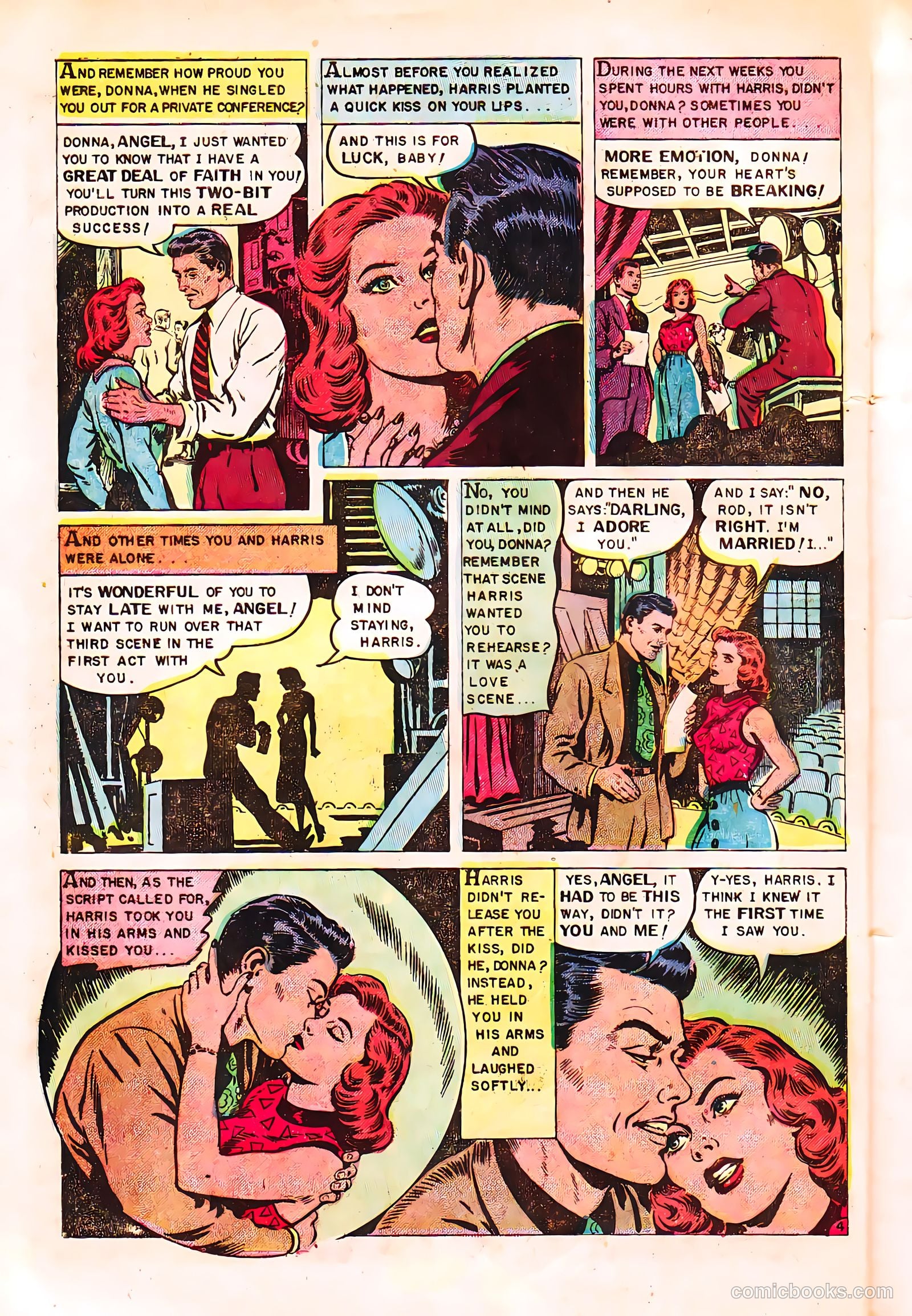 Romantic Hearts #2 (1953) — page 6 of 36