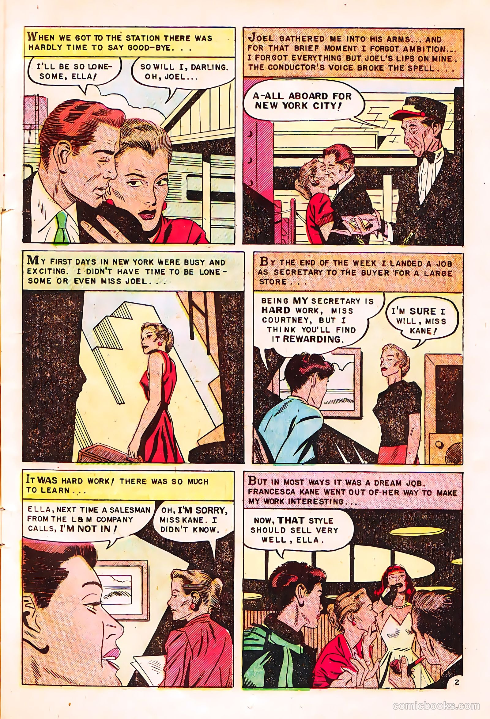 Romantic Hearts #2 (1953) — page 11 of 36