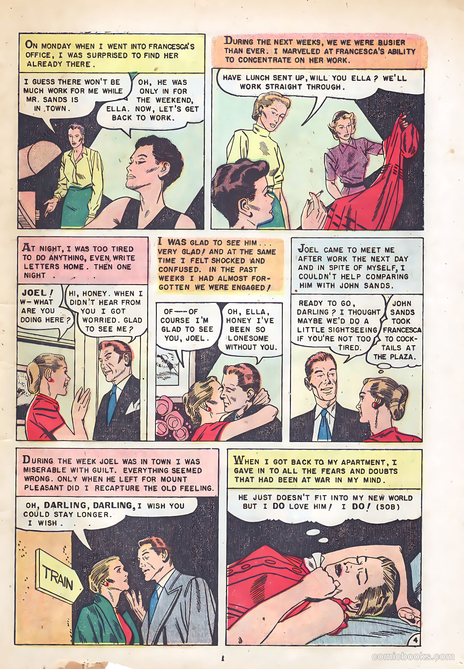 Romantic Hearts #2 (1953) — page 13 of 36