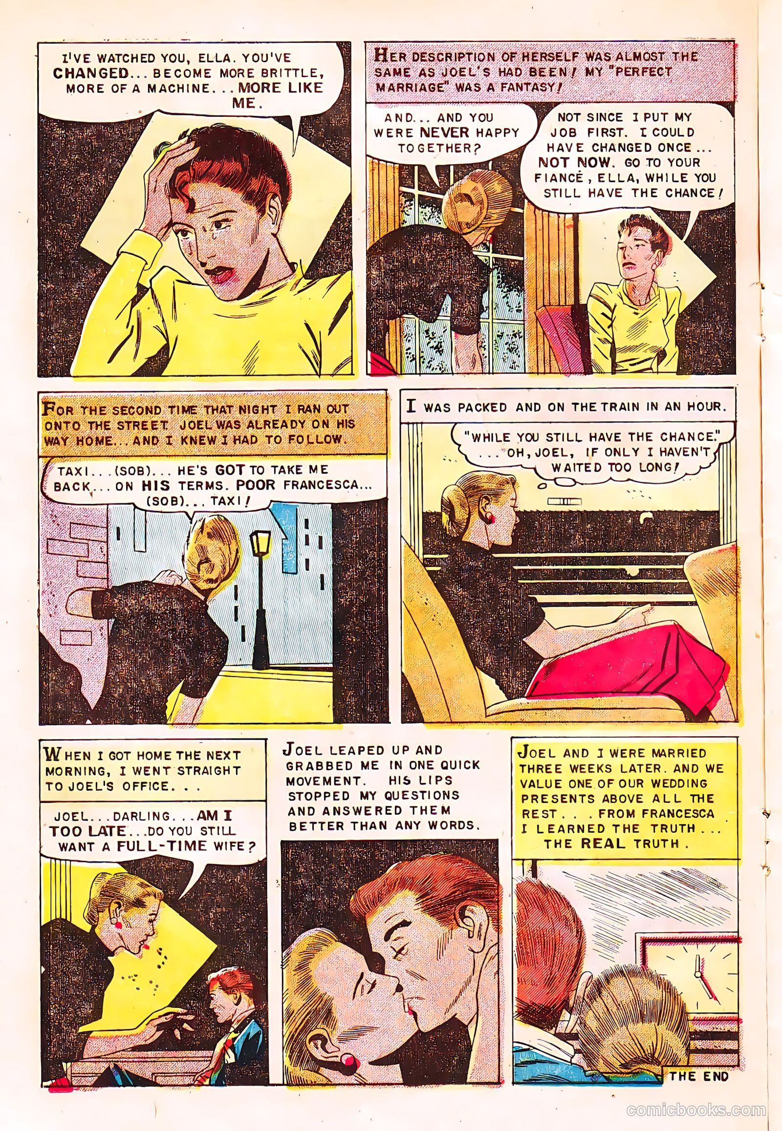 Romantic Hearts #2 (1953) — page 16 of 36