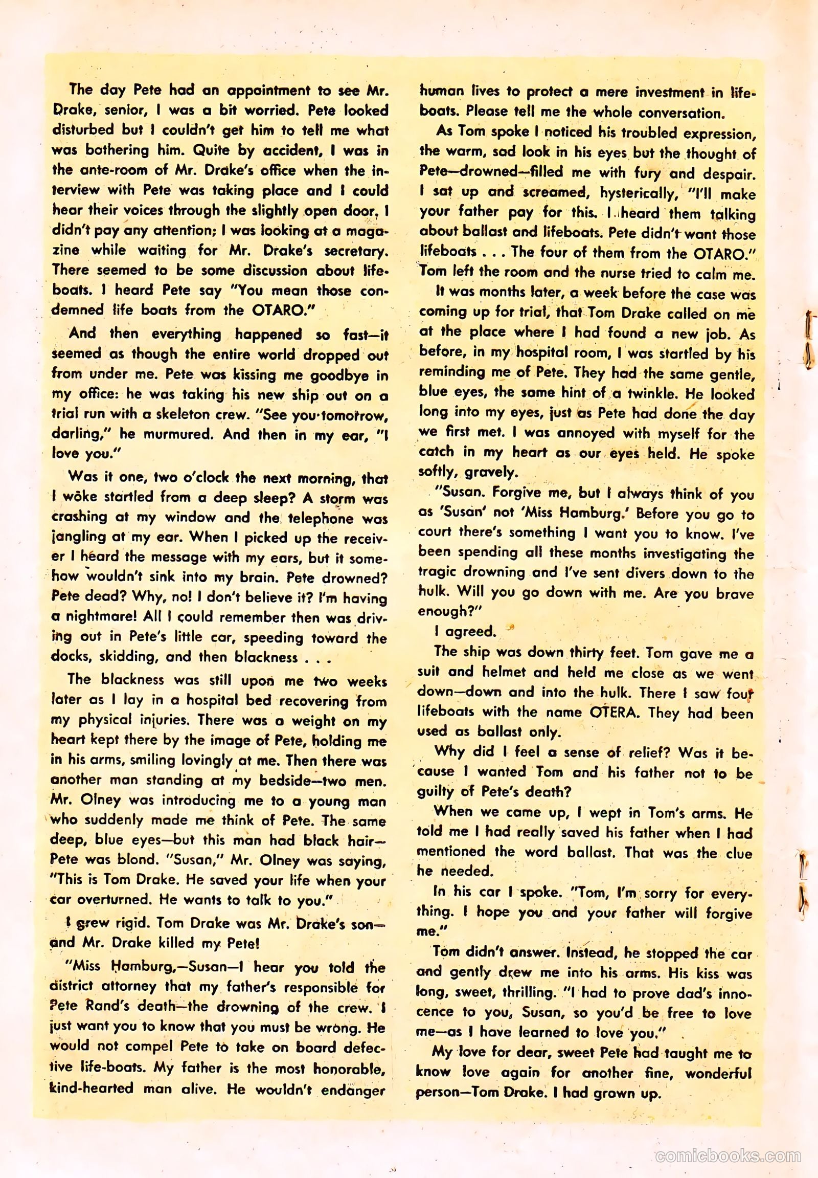 Romantic Hearts #2 (1953) — page 18 of 36