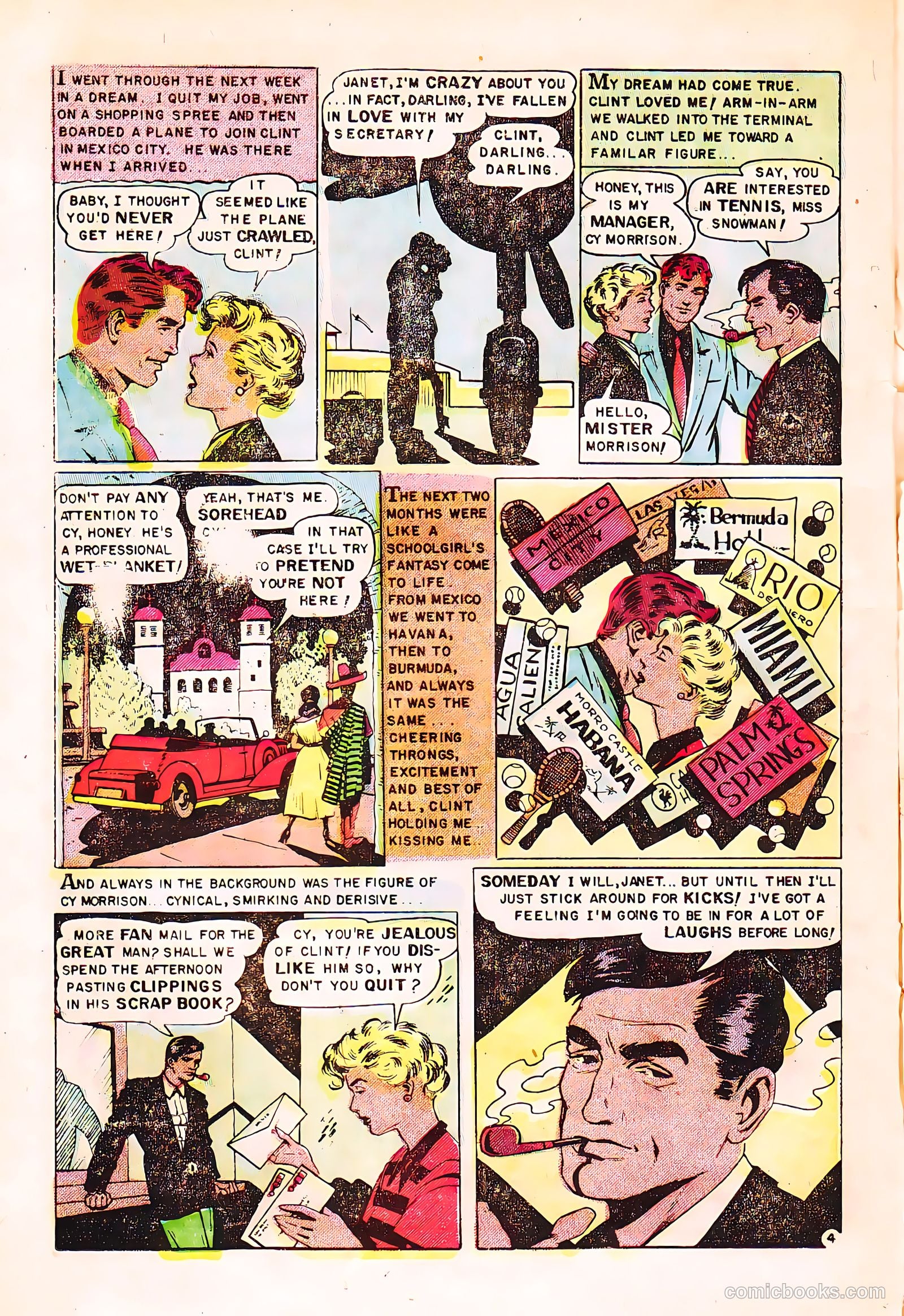 Romantic Hearts #2 (1953) — page 22 of 36