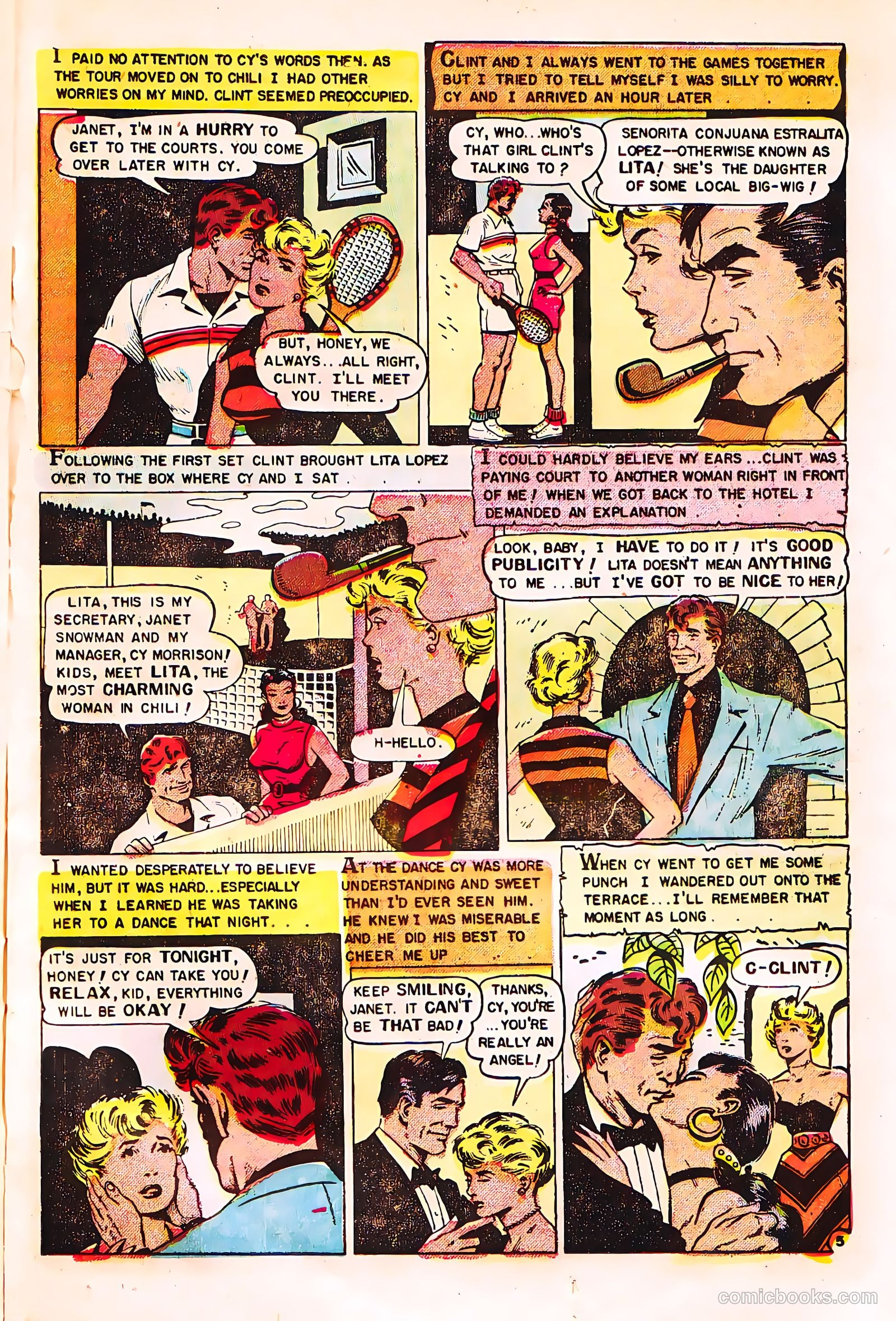 Romantic Hearts #2 (1953) — page 23 of 36
