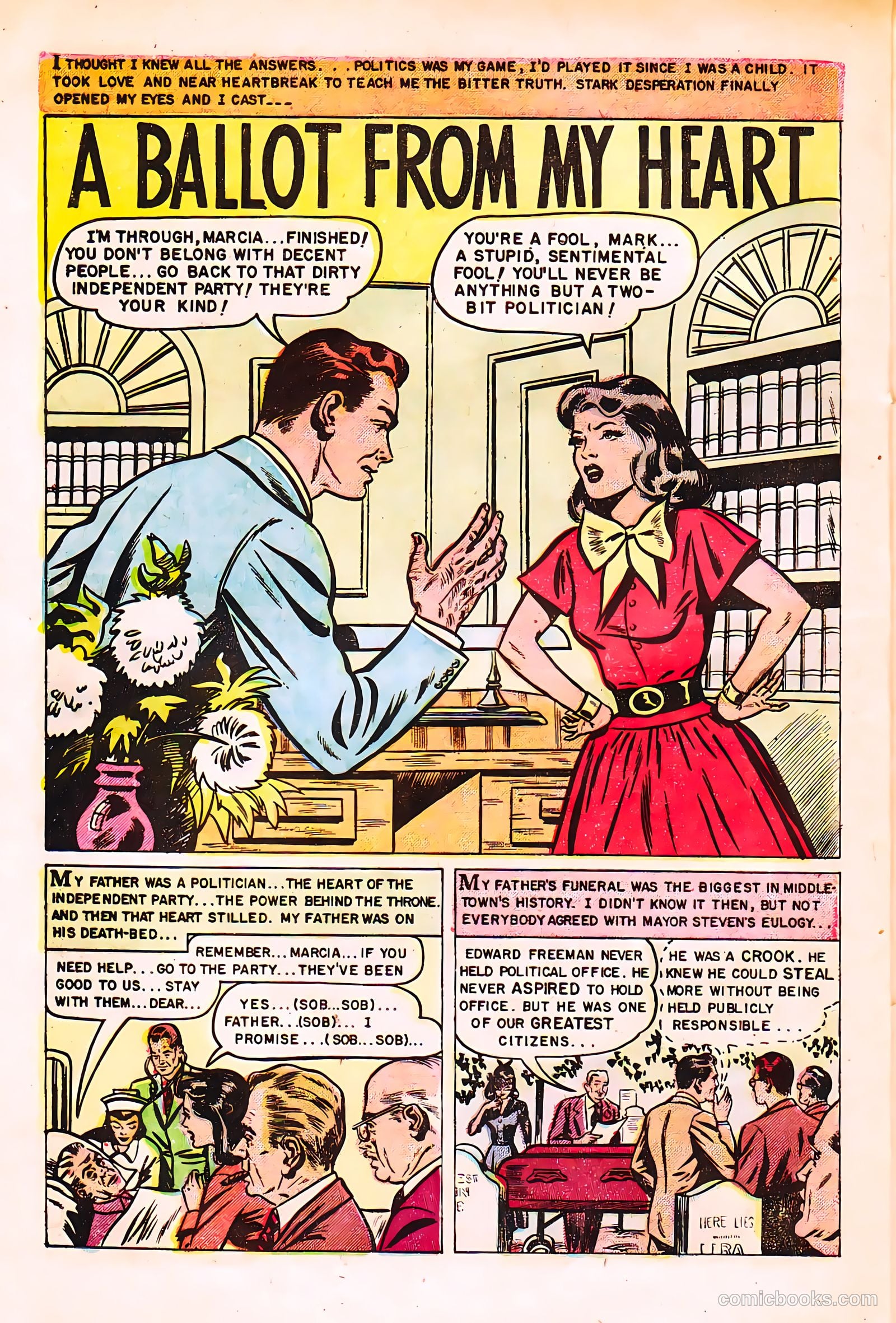 Romantic Hearts #2 (1953) — page 26 of 36