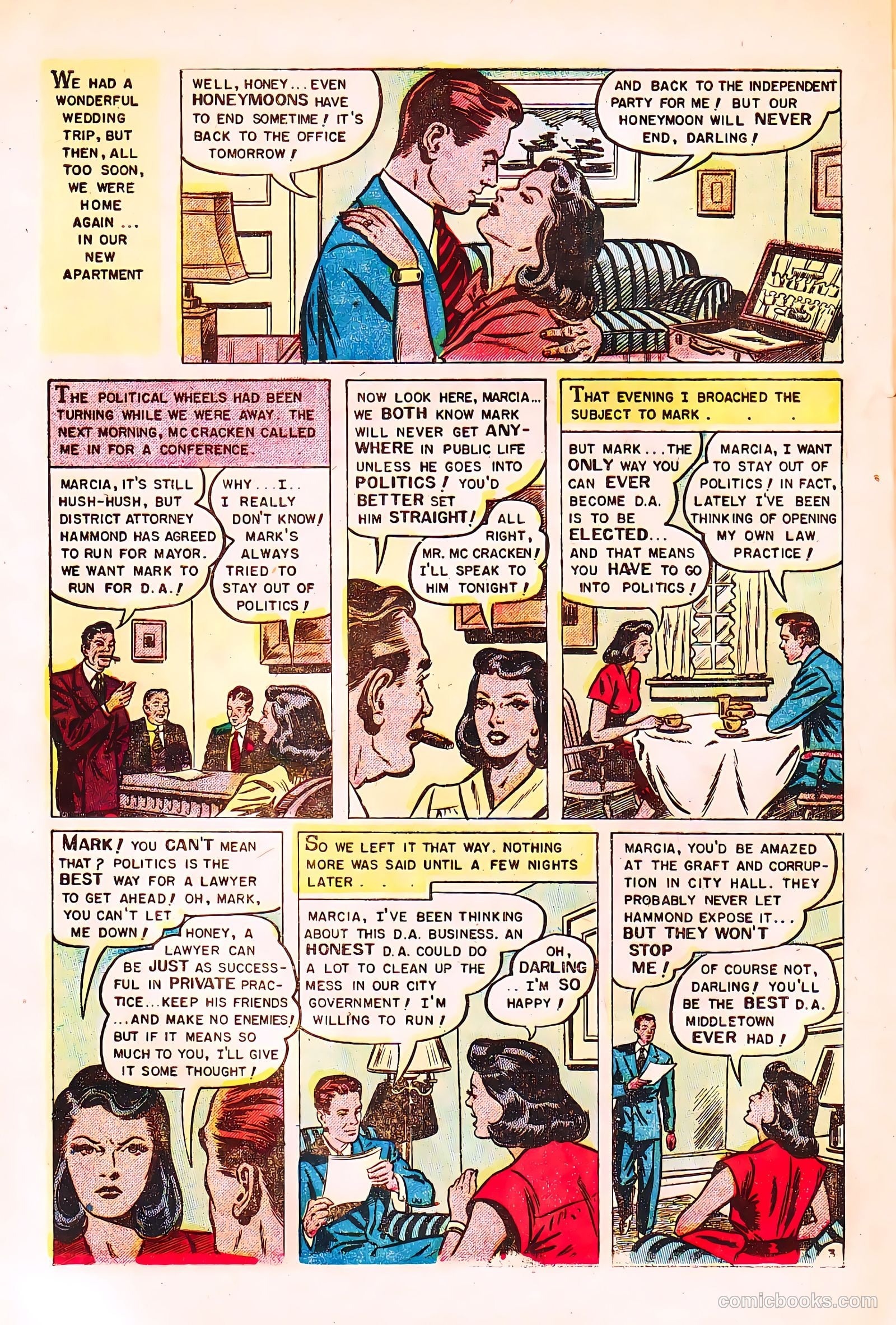 Romantic Hearts #2 (1953) — page 28 of 36