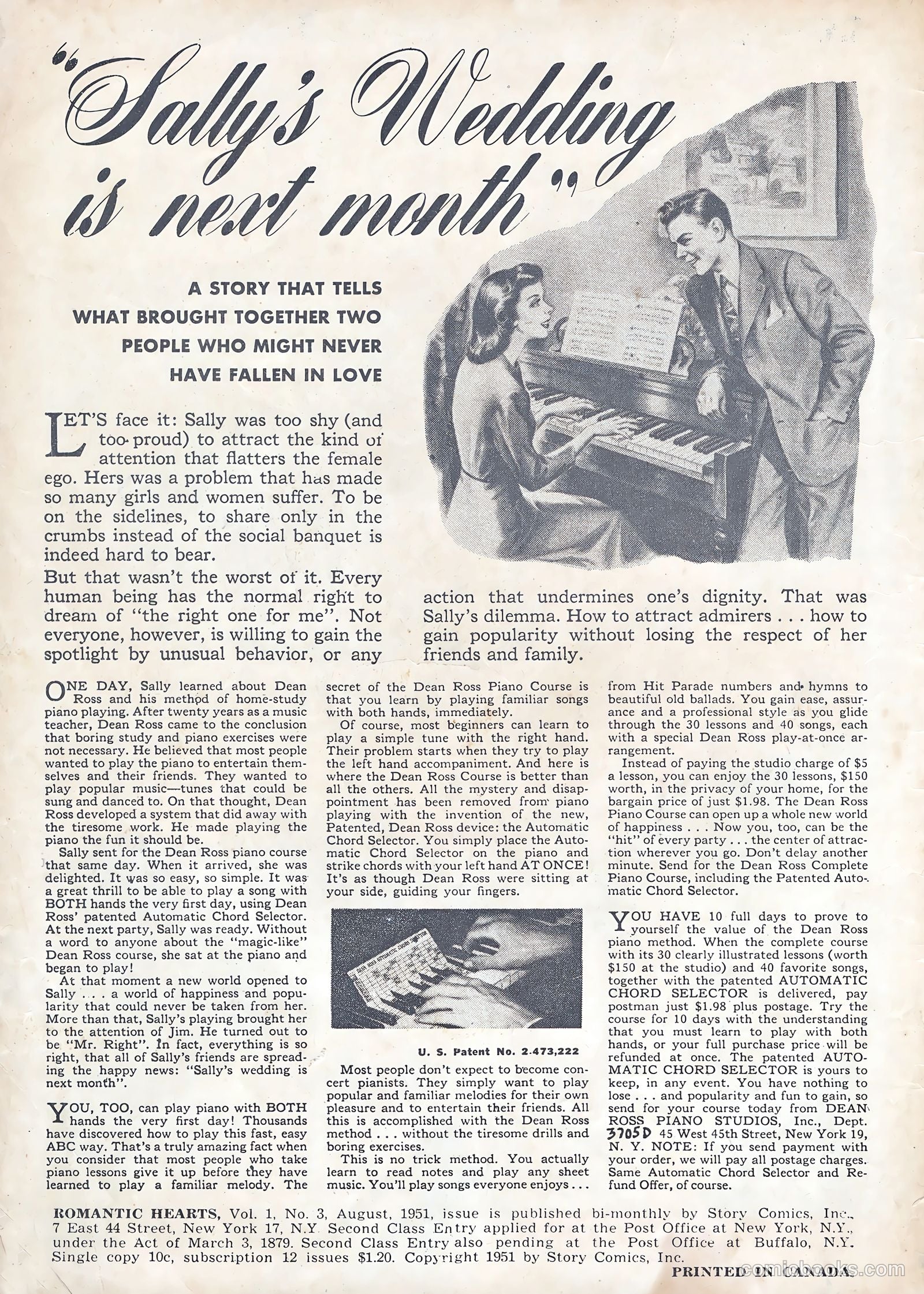 Romantic Hearts #3 (1953) — page 2 of 36