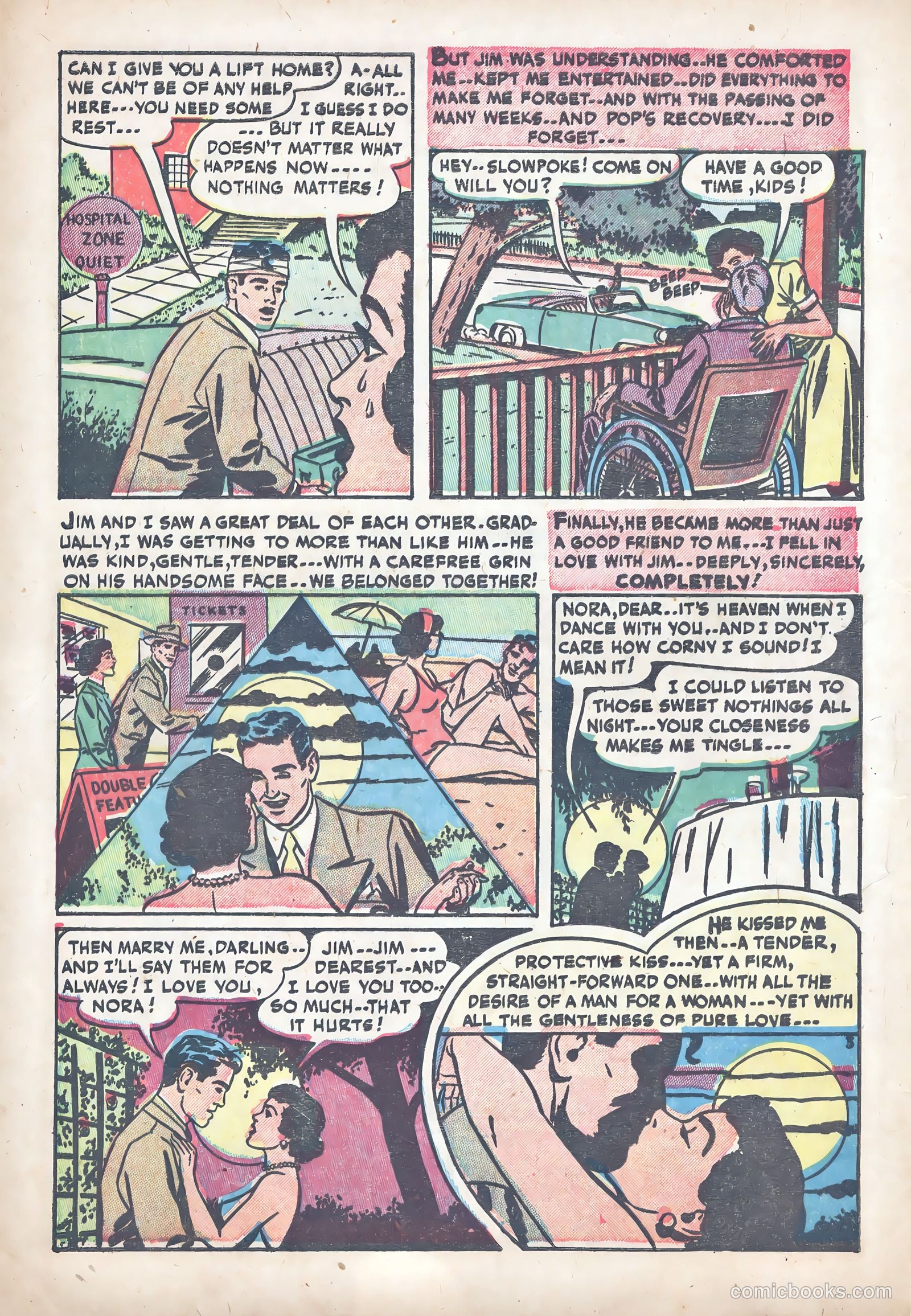 Romantic Hearts #3 (1953) — page 12 of 36