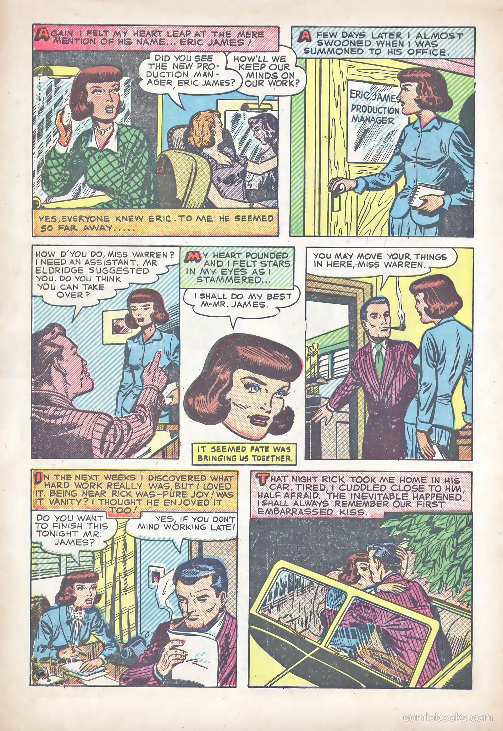 Romantic Hearts #3 (1953) — page 18 of 36