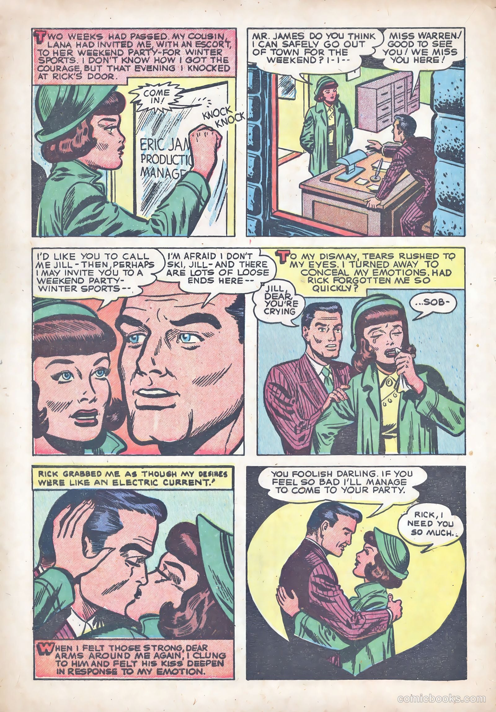 Romantic Hearts #3 (1953) — page 20 of 36