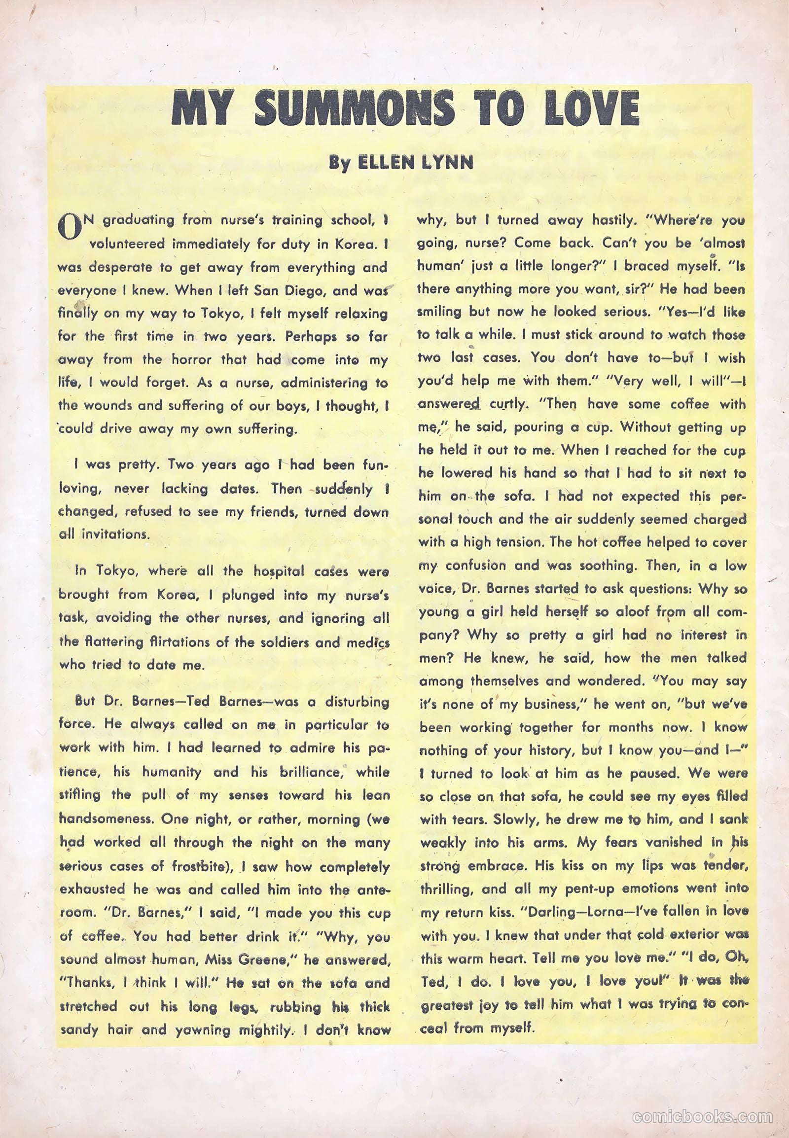 Romantic Hearts #3 (1953) — page 24 of 36