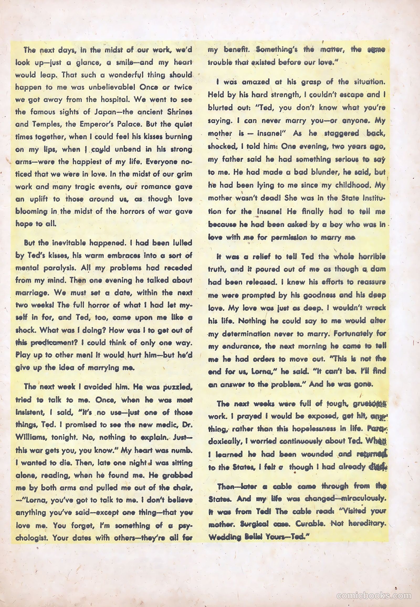 Romantic Hearts #3 (1953) — page 25 of 36
