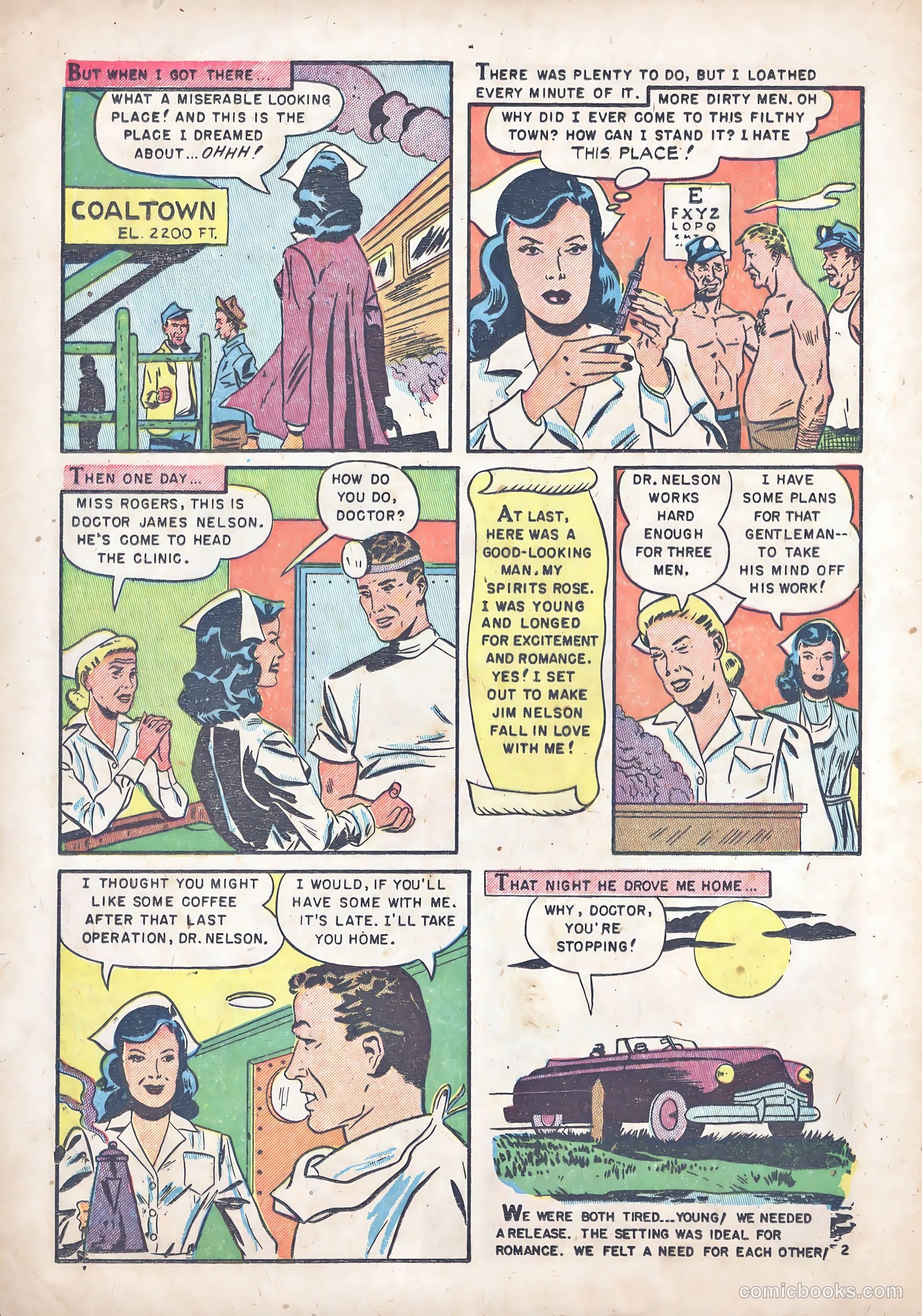 Romantic Hearts #3 (1951) — page 4 of 36