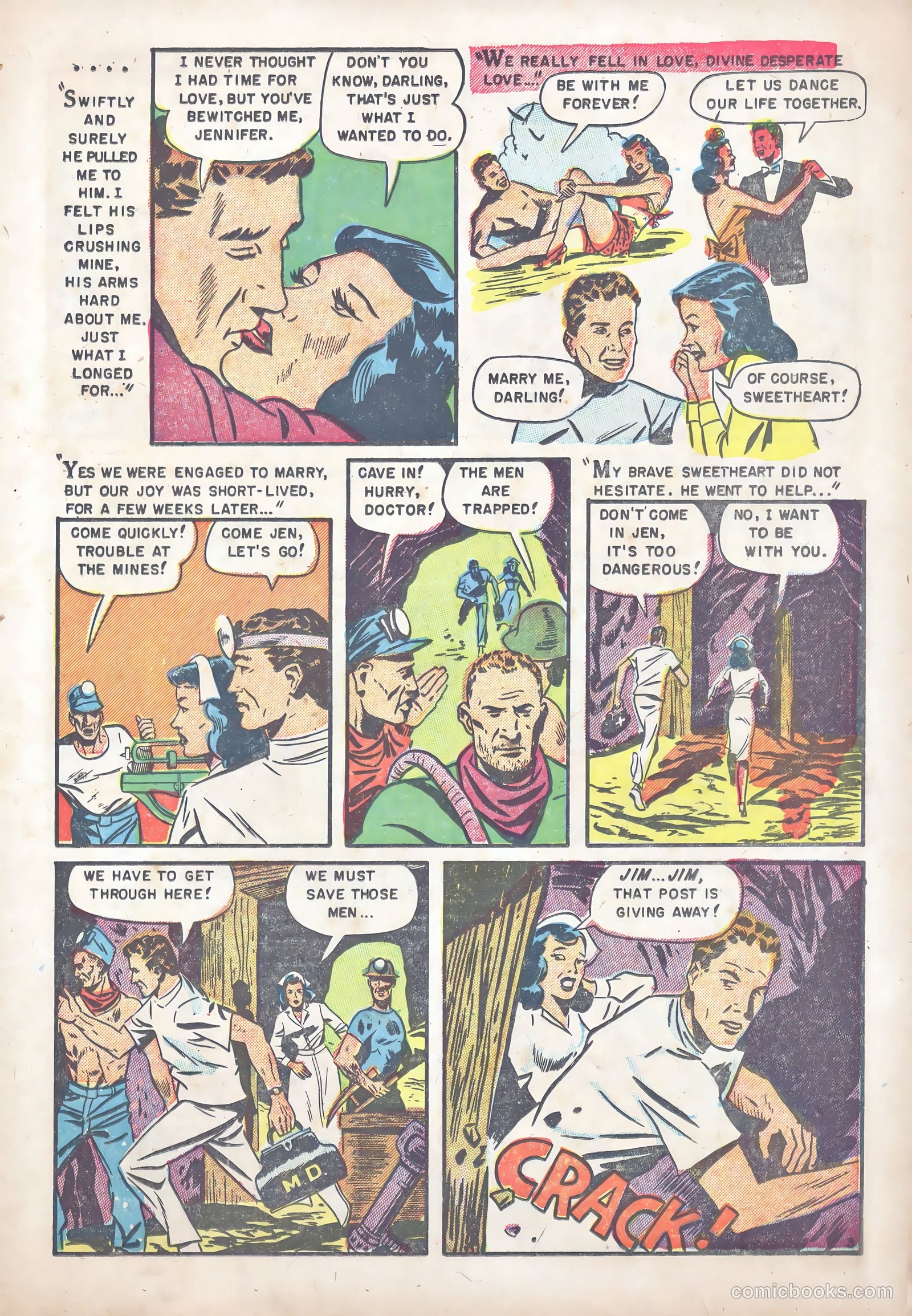 Romantic Hearts #3 (1951) — page 5 of 36