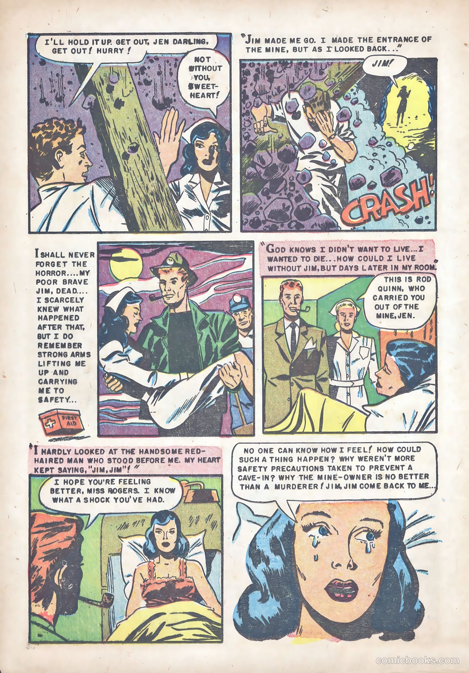 Romantic Hearts #3 (1951) — page 6 of 36