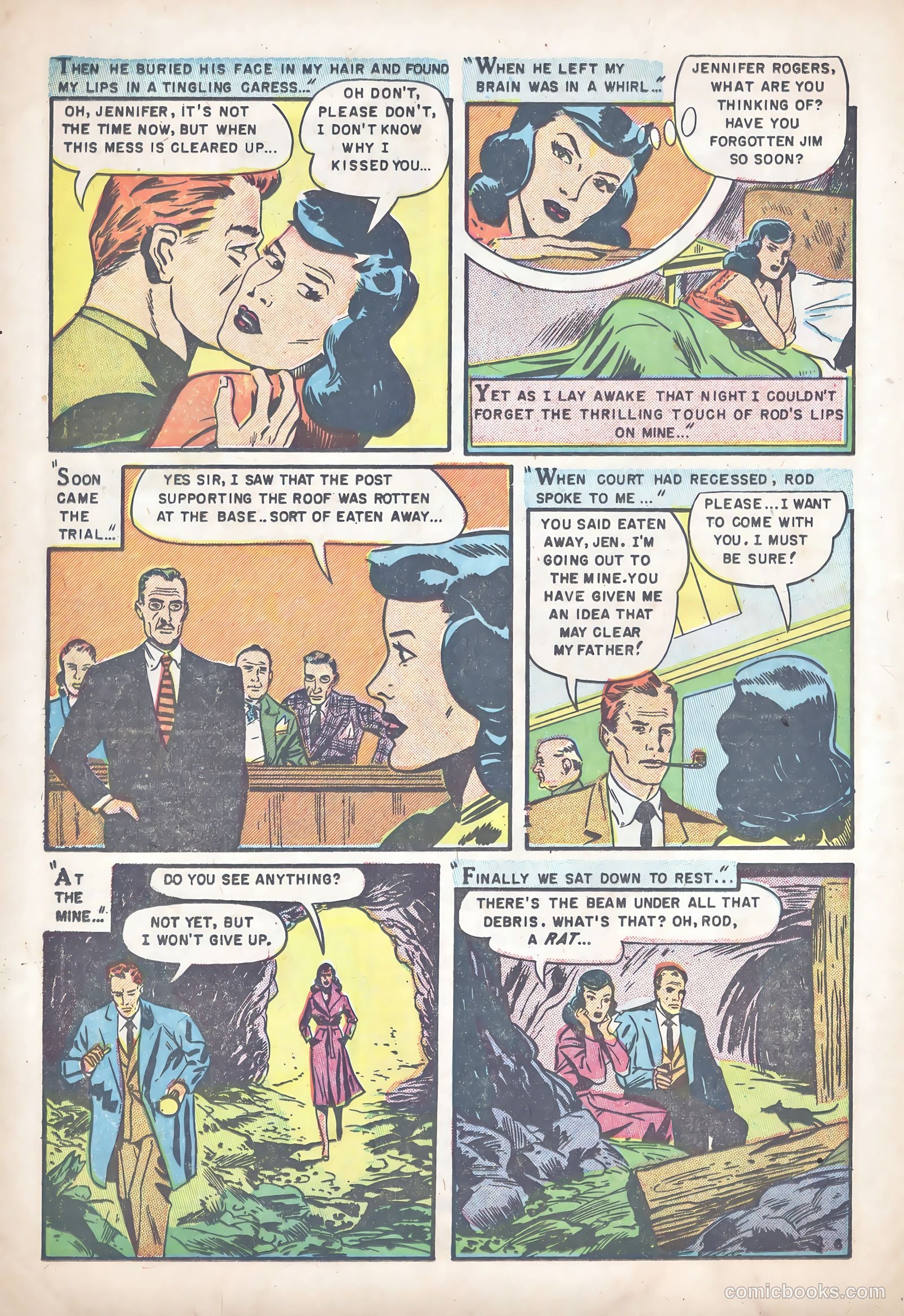 Romantic Hearts #3 (1951) — page 8 of 36