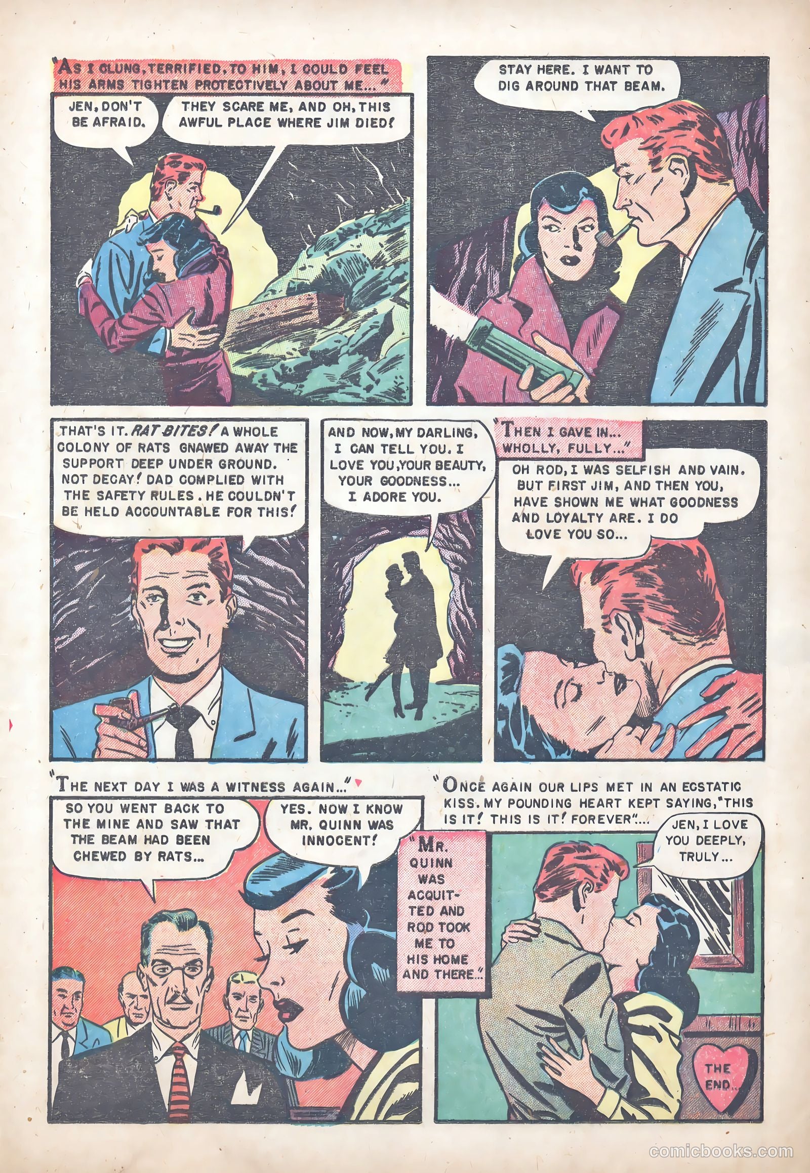 Romantic Hearts #3 (1951) — page 9 of 36