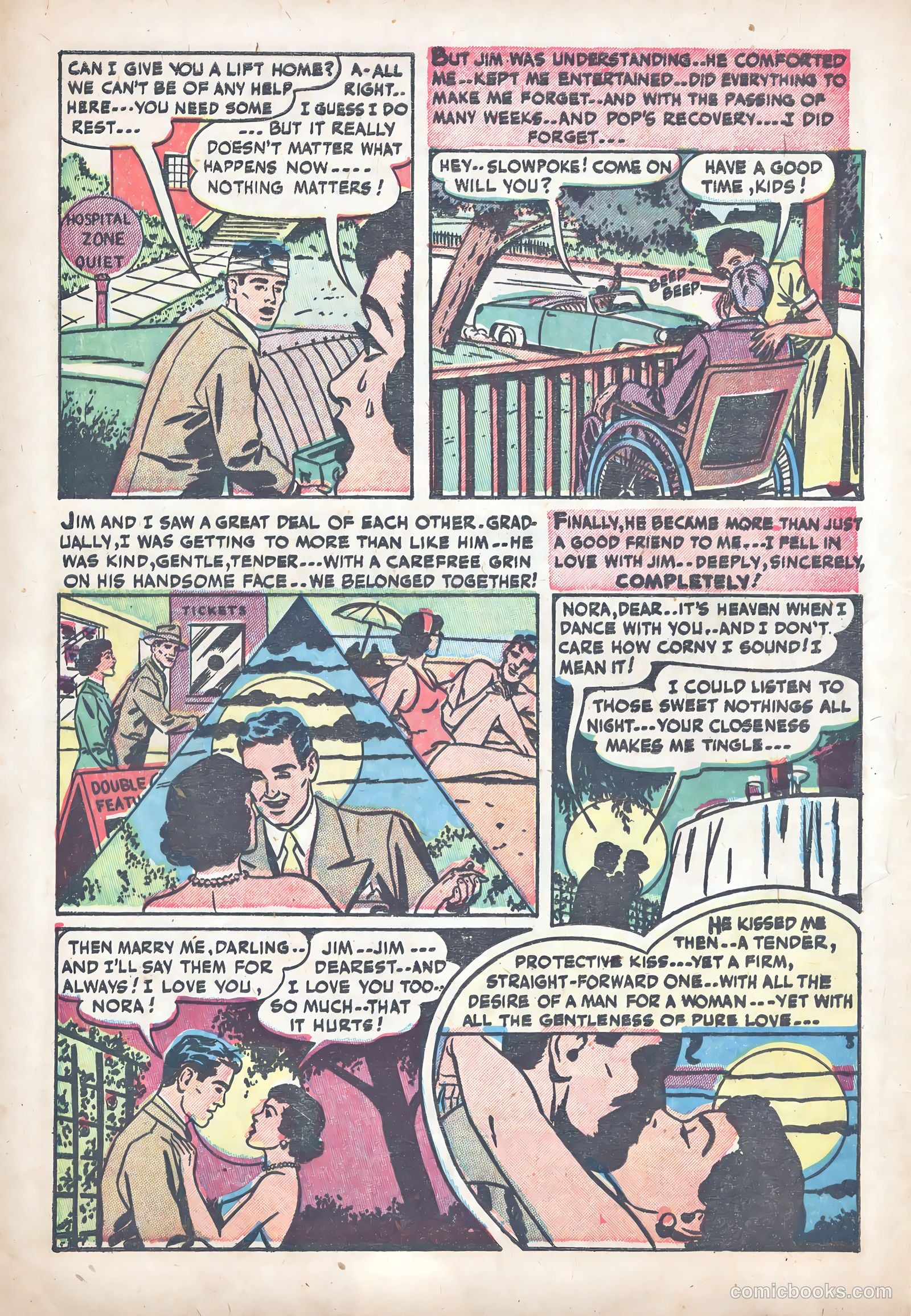 Romantic Hearts #3 (1951) — page 12 of 36