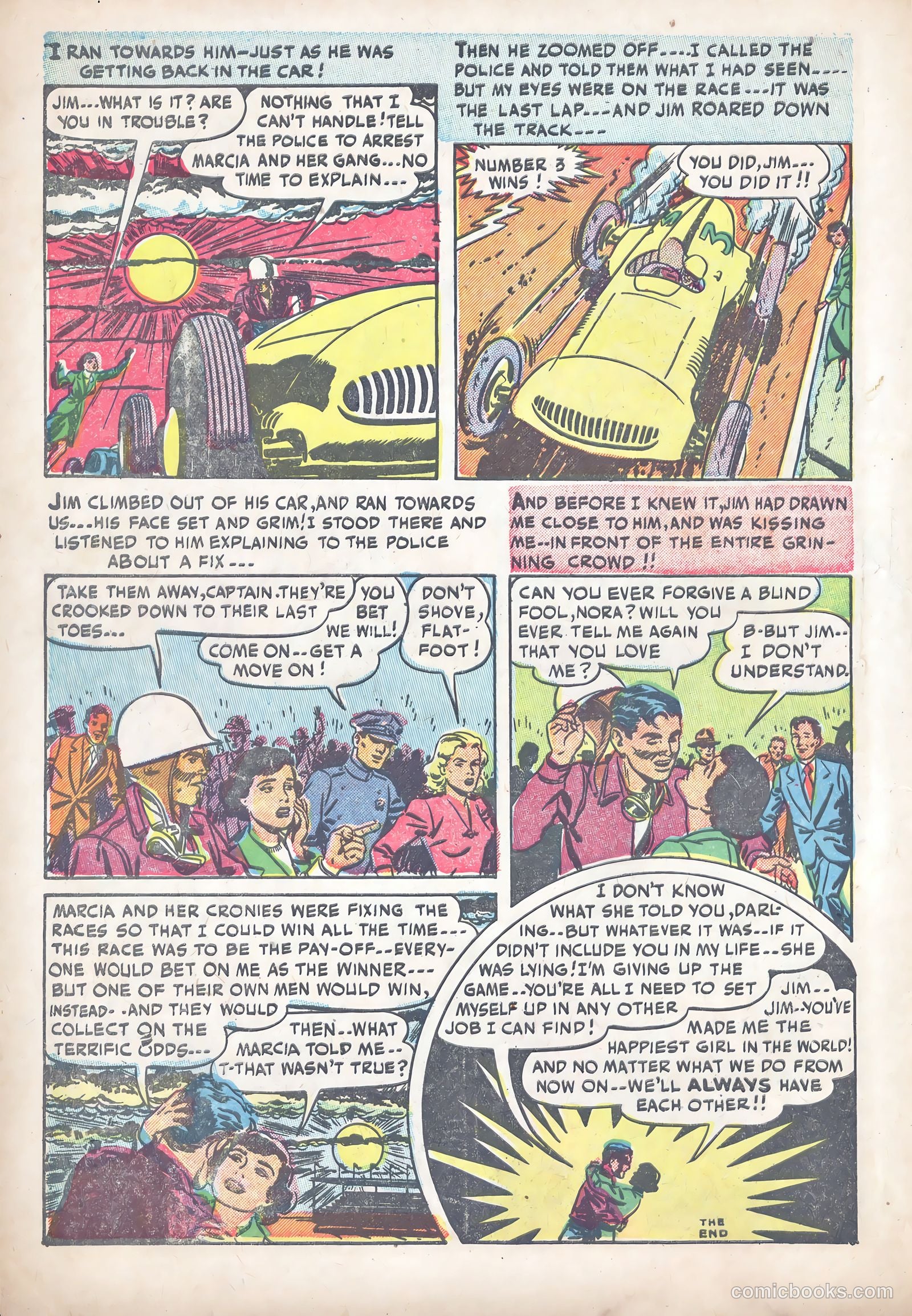 Romantic Hearts #3 (1951) — page 16 of 36