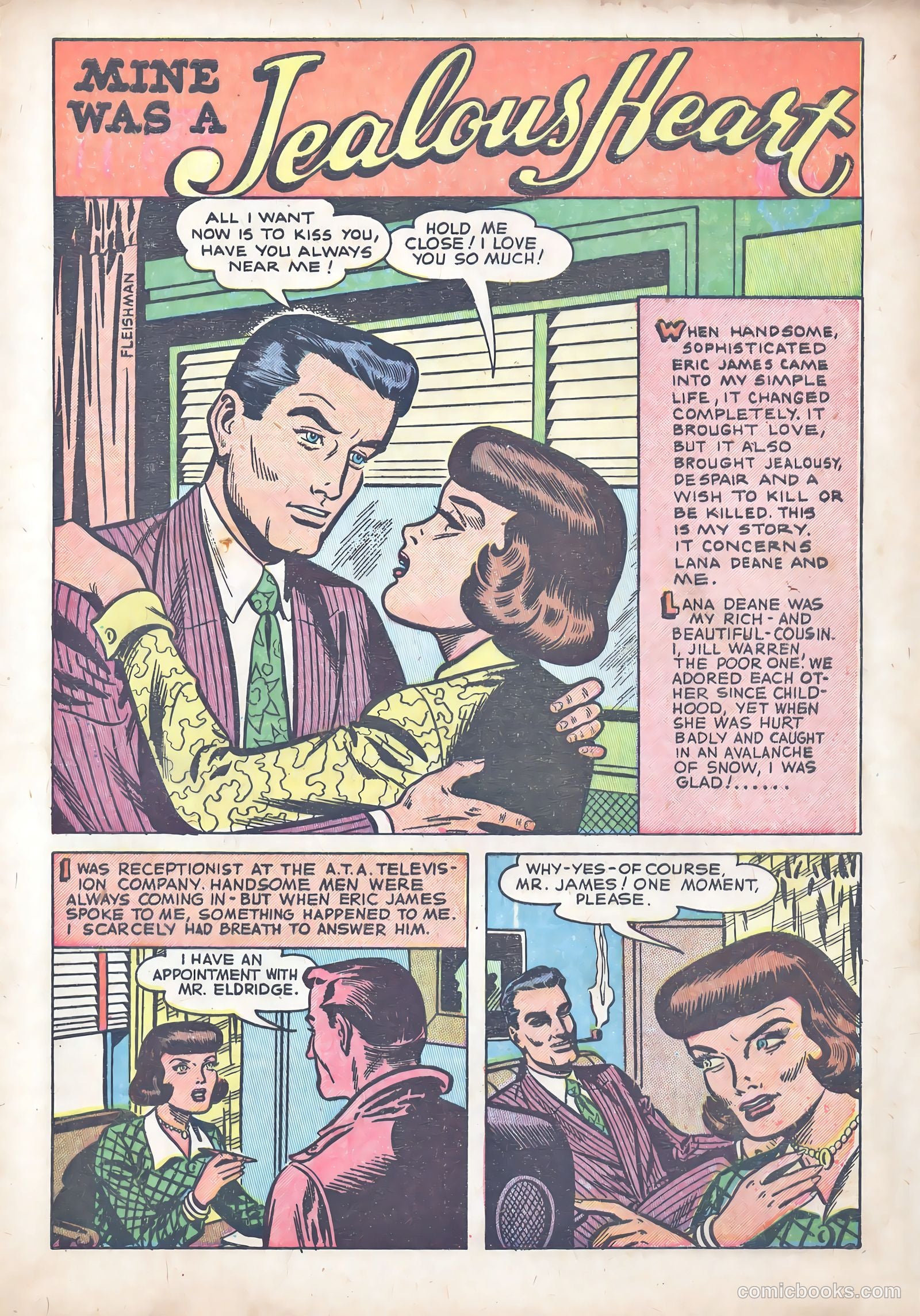Romantic Hearts #3 (1951) — page 17 of 36