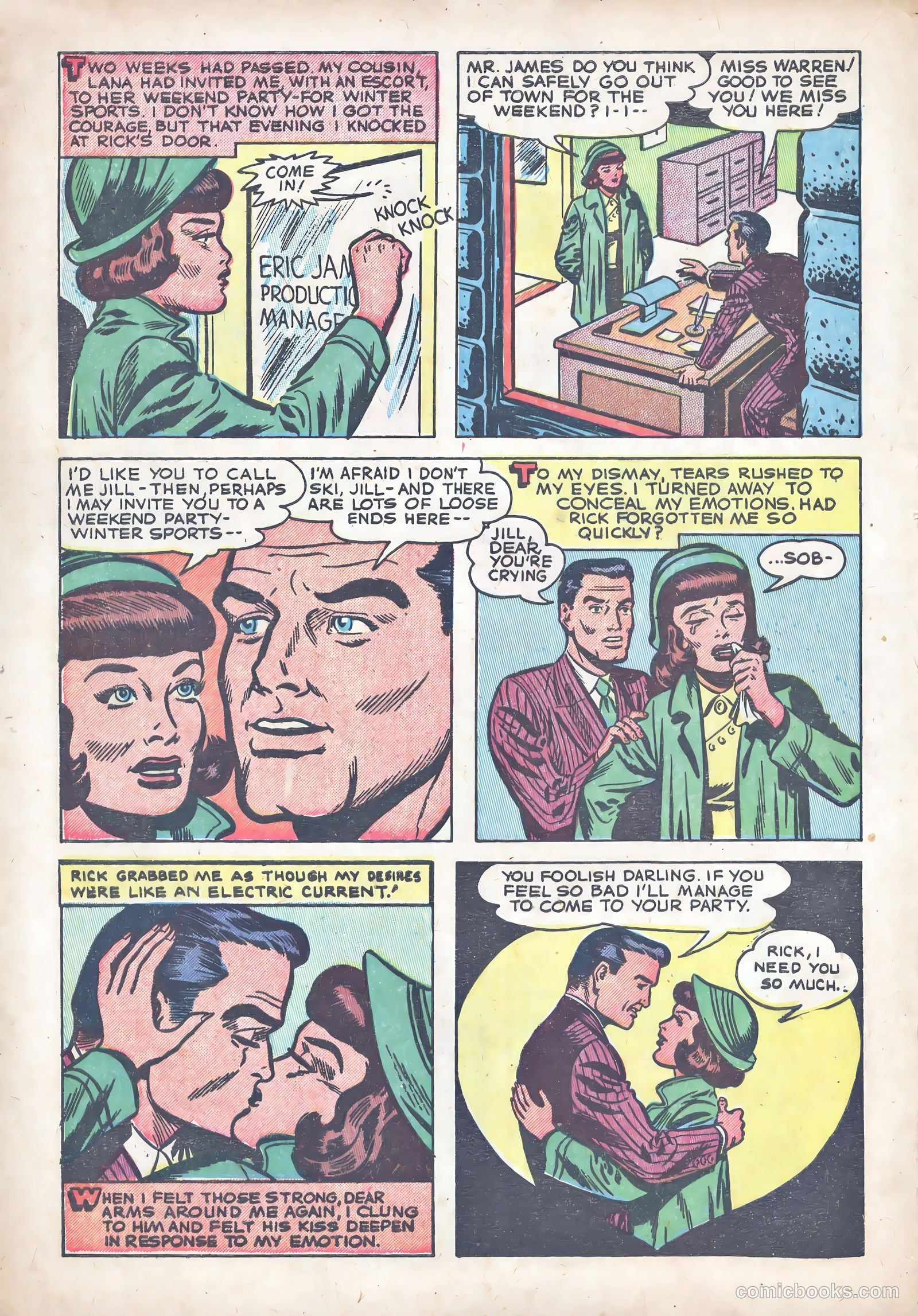 Romantic Hearts #3 (1951) — page 20 of 36