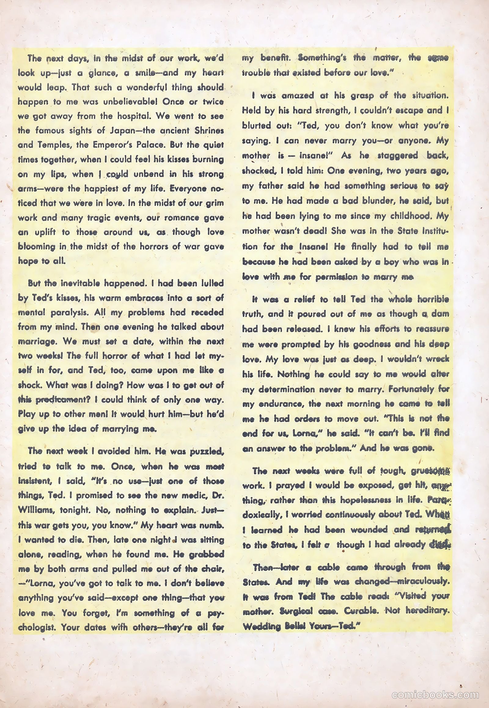 Romantic Hearts #3 (1951) — page 25 of 36