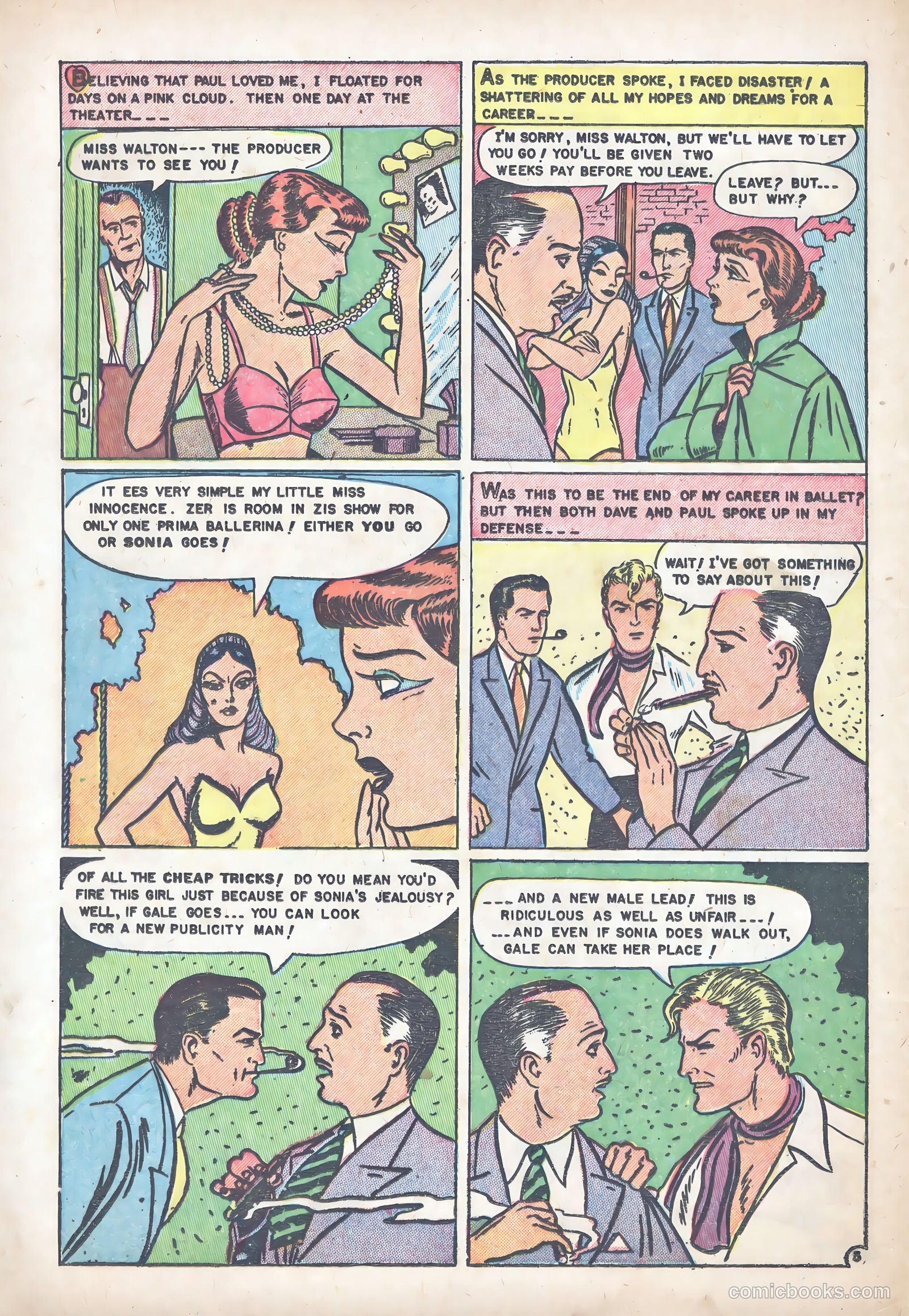 Romantic Hearts #3 (1951) — page 30 of 36