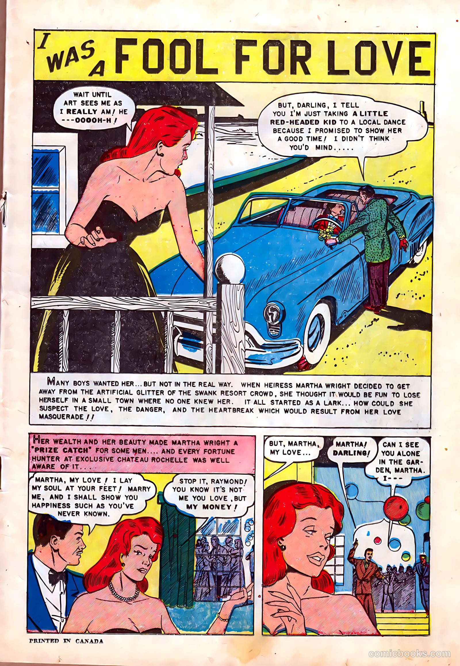 Romantic Hearts #4 (1951) — page 3 of 36