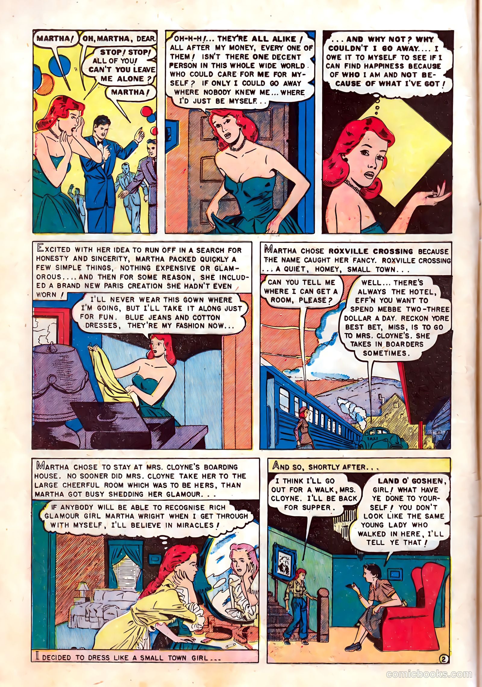 Romantic Hearts #4 (1951) — page 4 of 36