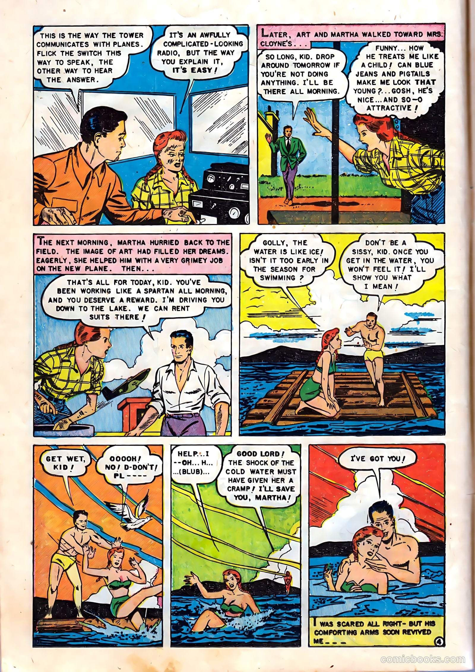 Romantic Hearts #4 (1951) — page 6 of 36