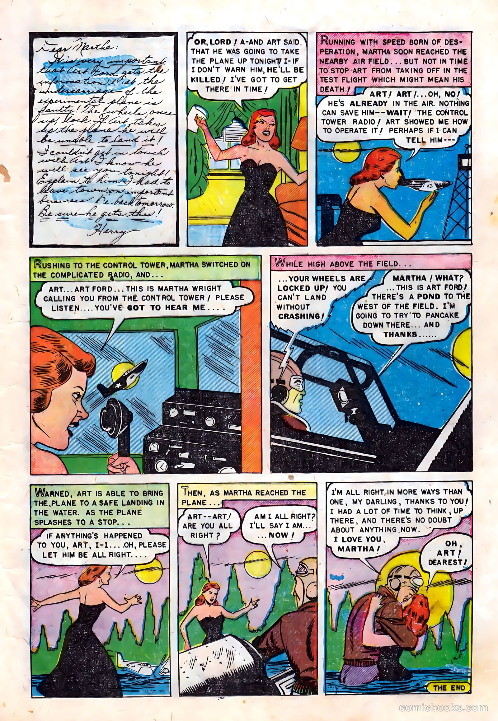 Romantic Hearts #4 (1951) — page 9 of 36
