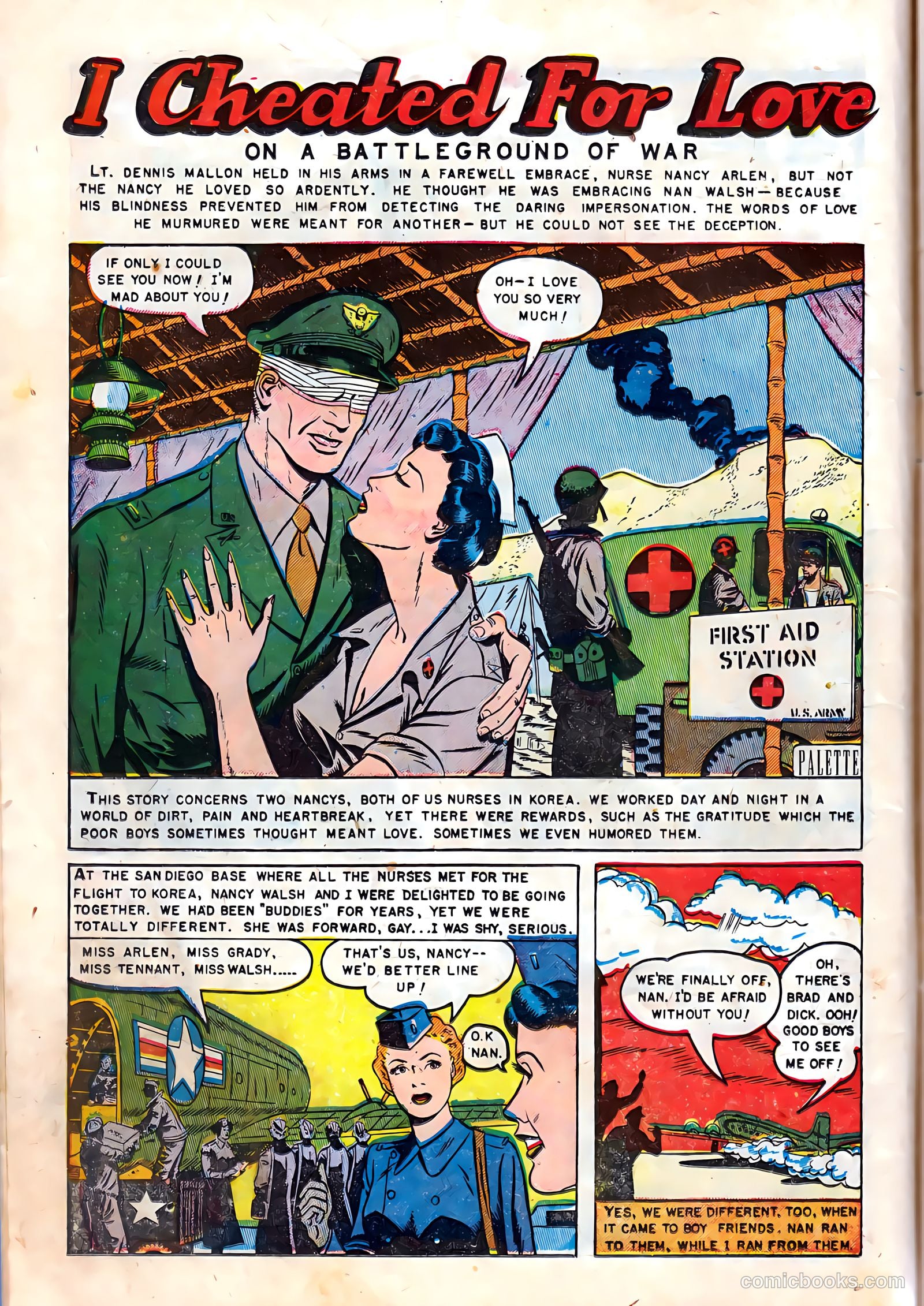 Romantic Hearts #4 (1951) — page 10 of 36
