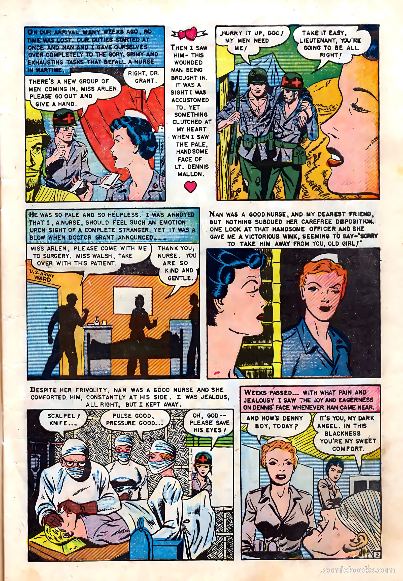 Romantic Hearts #4 (1951) — page 11 of 36