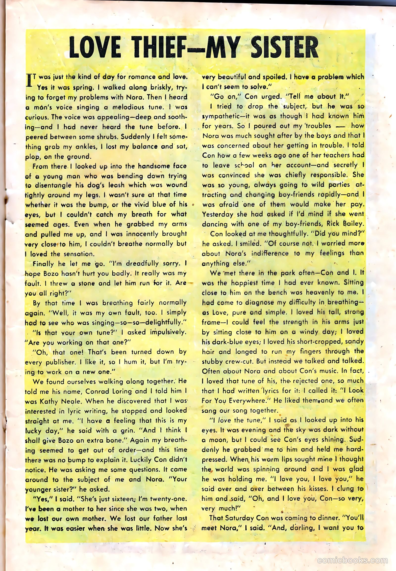 Romantic Hearts #4 (1951) — page 17 of 36