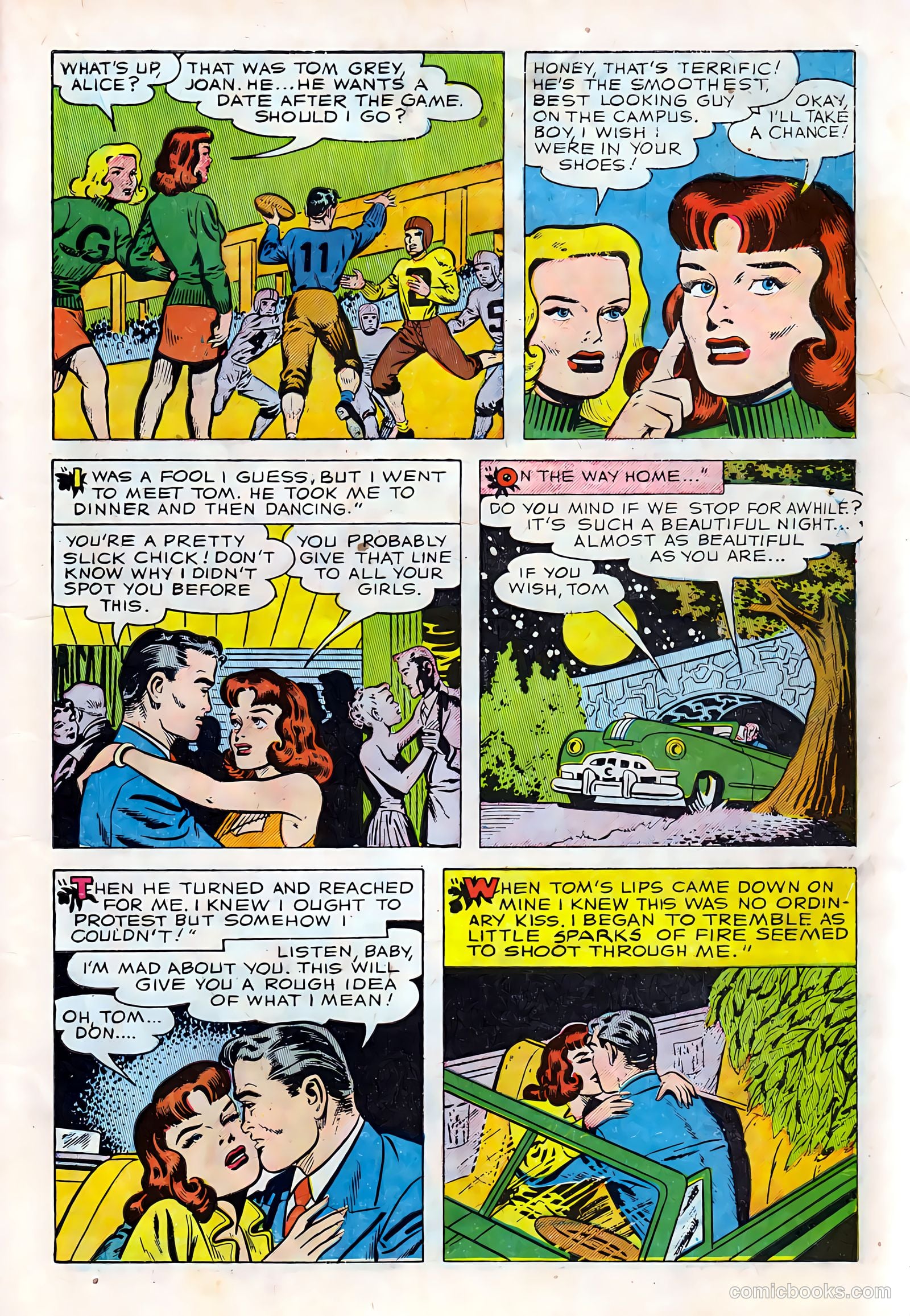 Romantic Hearts #4 (1951) — page 21 of 36