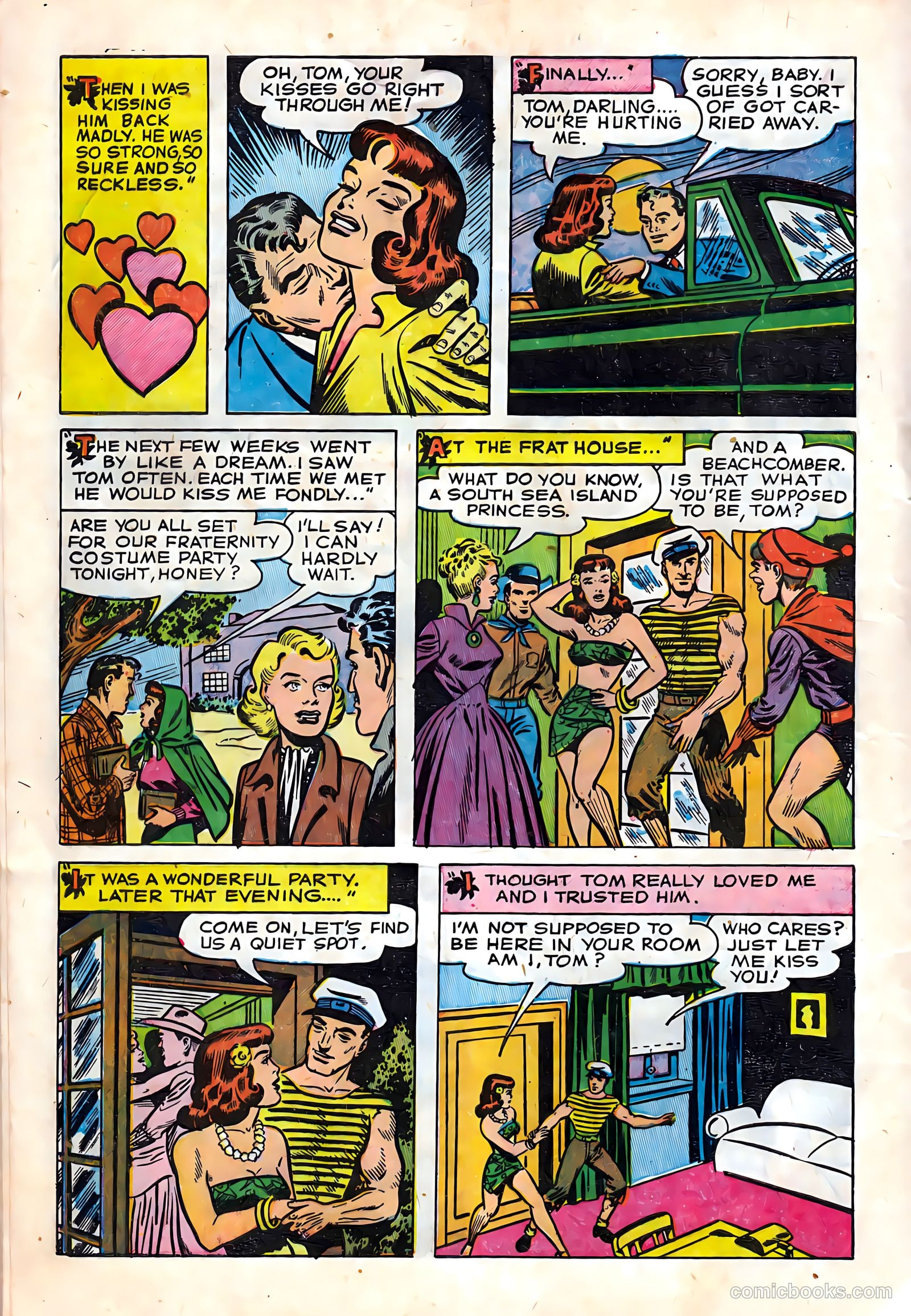 Romantic Hearts #4 (1951) — page 22 of 36