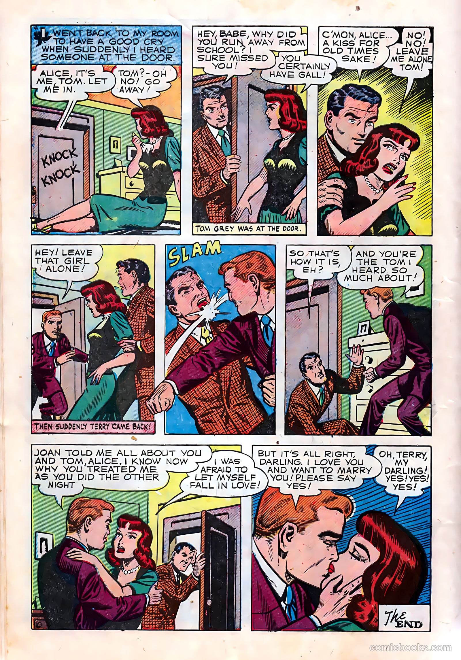 Romantic Hearts #4 (1951) — page 26 of 36