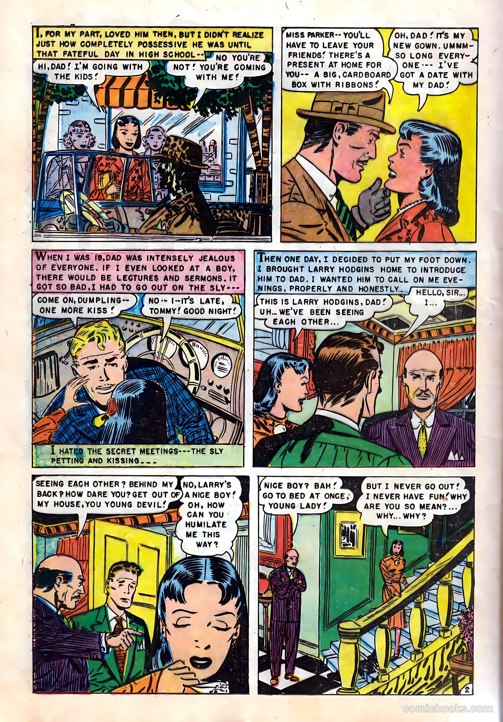 Romantic Hearts #4 (1951) — page 28 of 36